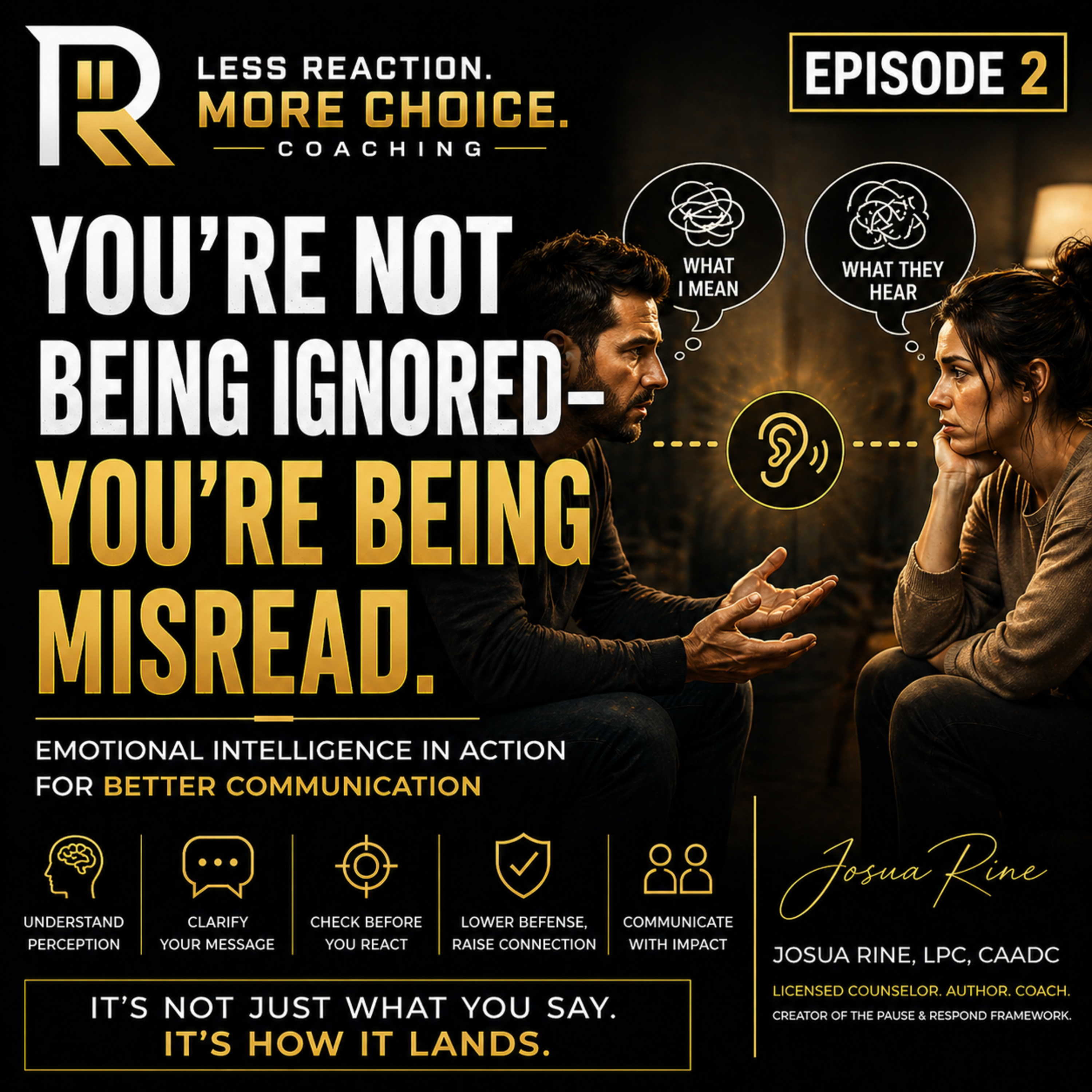 You’re Not Being Ignored — You’re Being Misread | Emotional Intelligence & Better Communication episode artwork