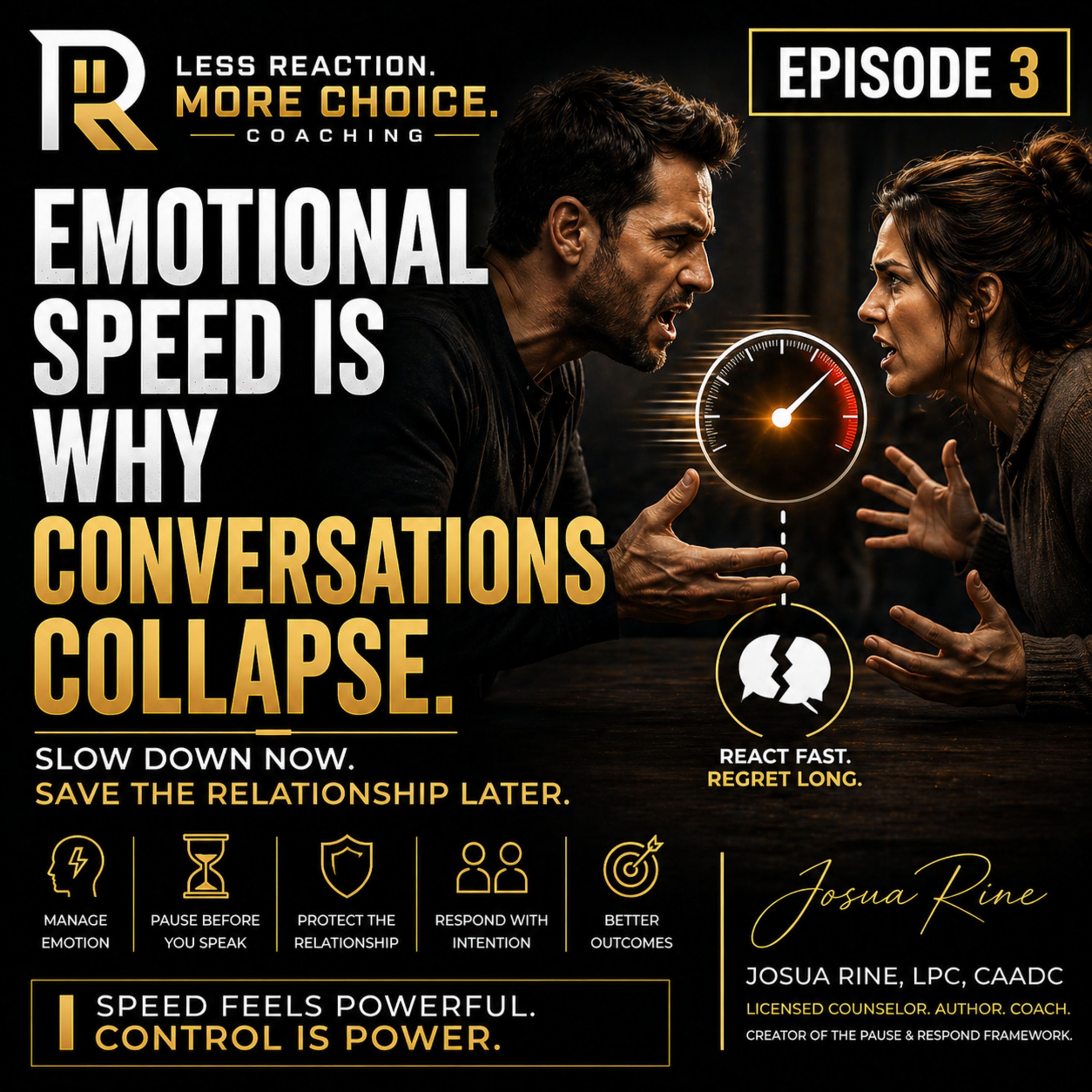 Why You React Too Fast in Conversations (And How to Stay Calm in Conflict) episode artwork