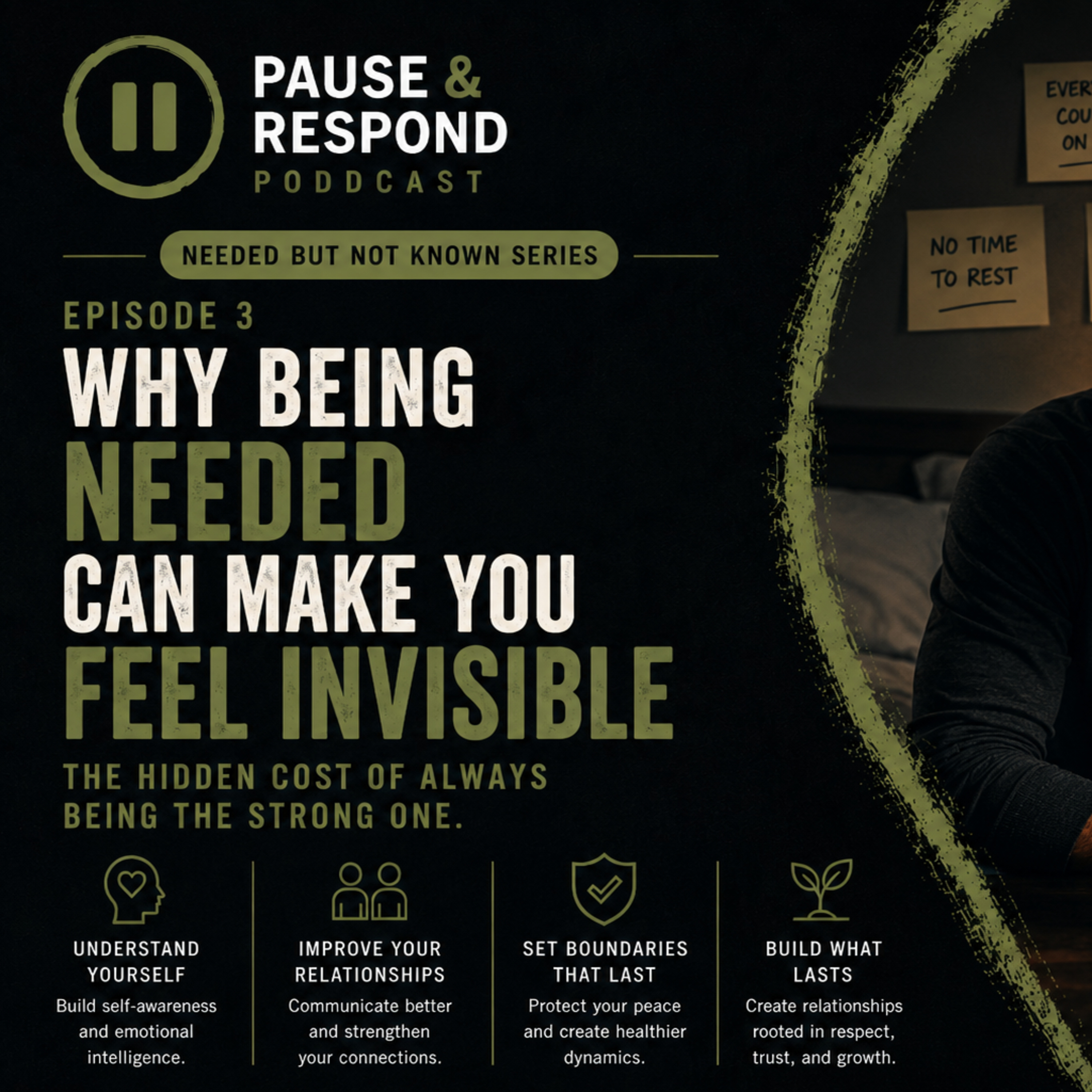 Why Being Needed Can Make You Feel Invisible | When Helping Everyone Makes You Disappear episode artwork