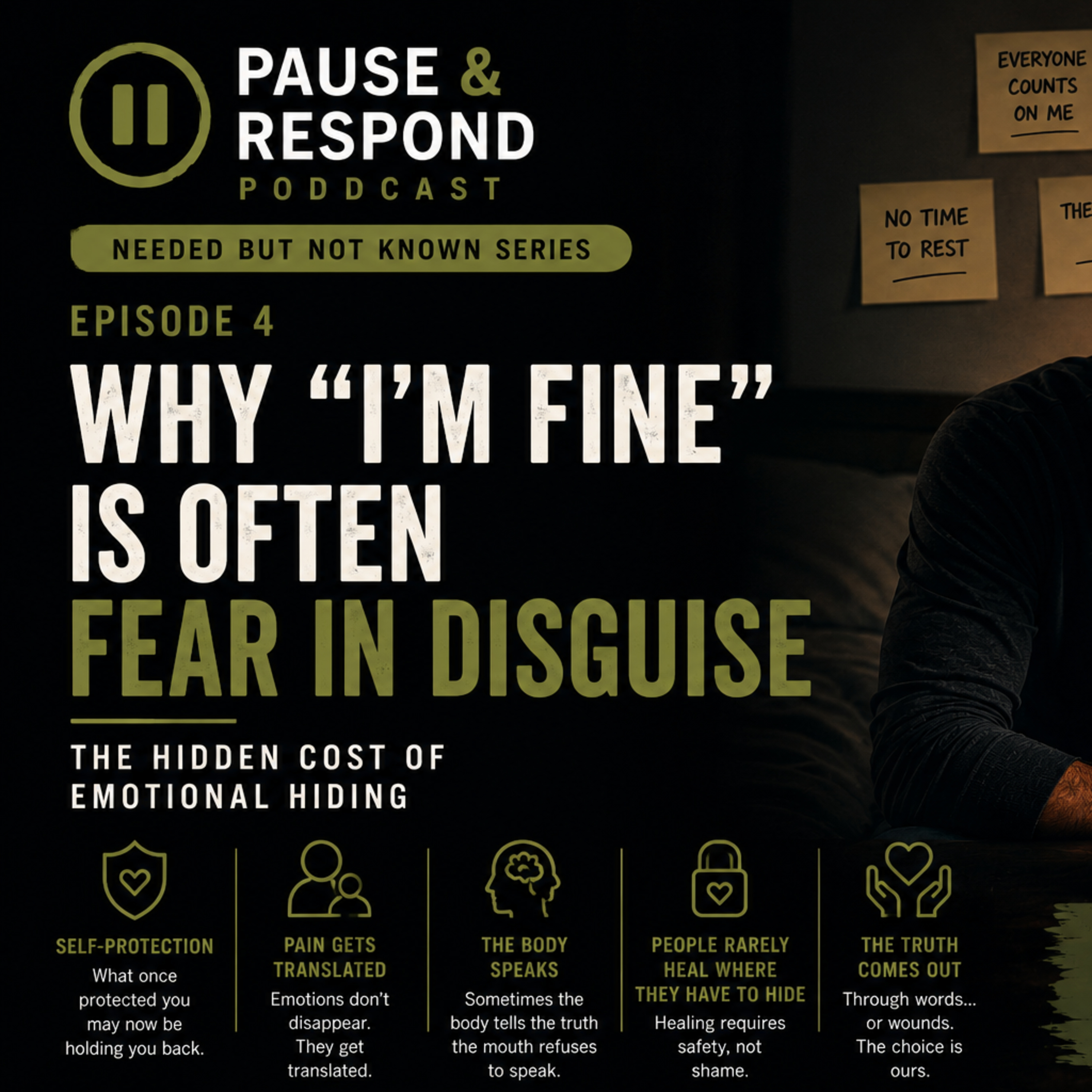 Why "I'm Fine" Is Often Fear in Disguise | The Hidden Cost of Emotional Hiding