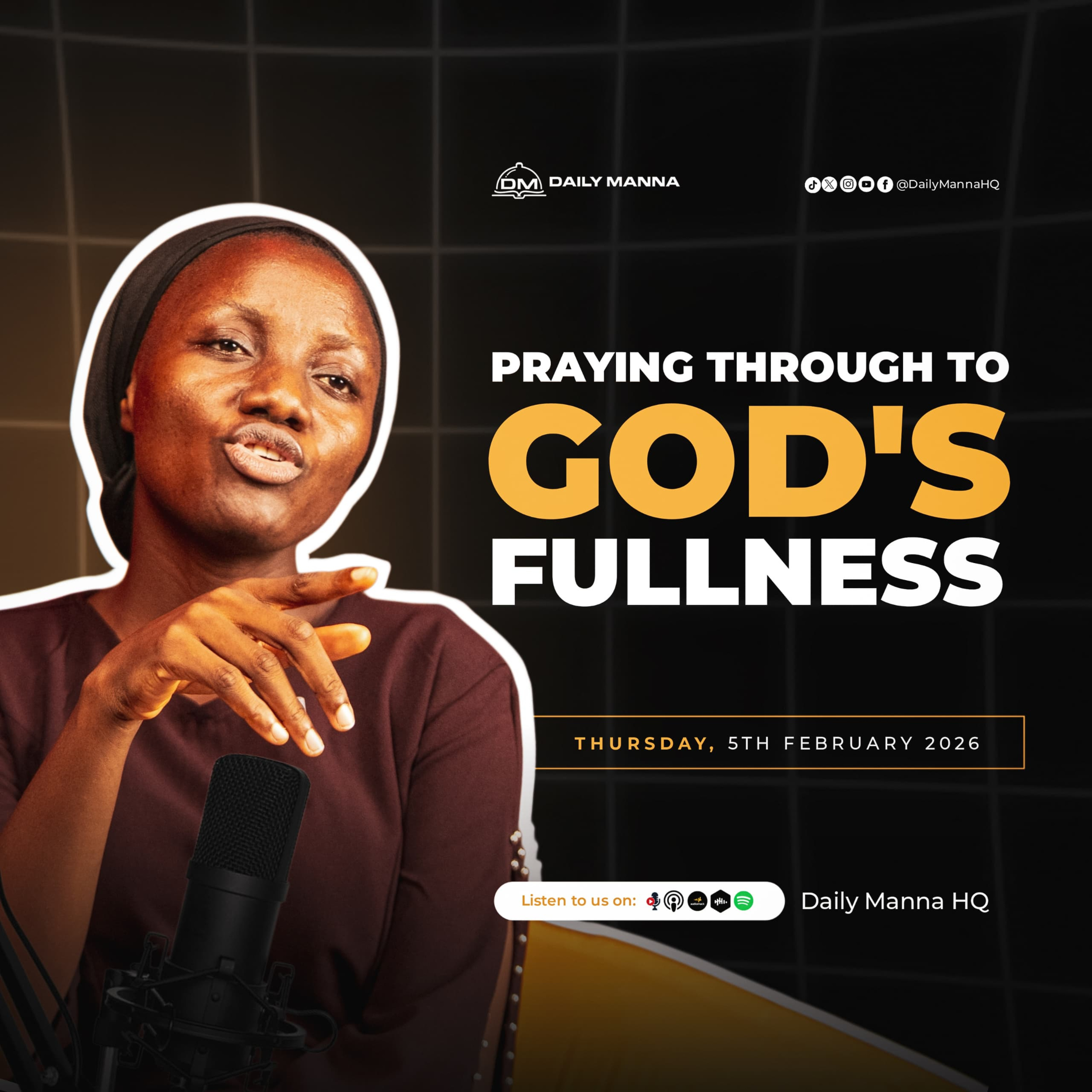 Praying Through To God’s Fullness episode artwork