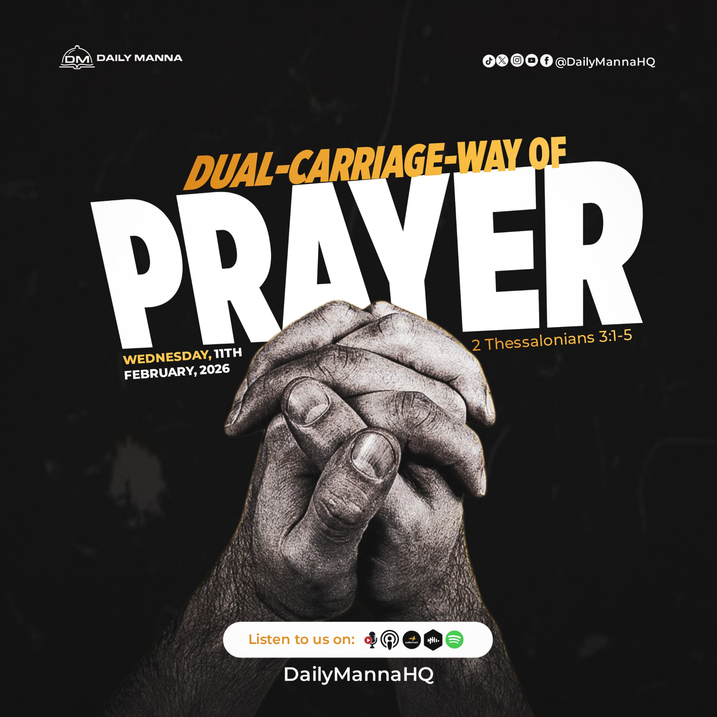 Dual-Carriage-Way of Prayer episode artwork