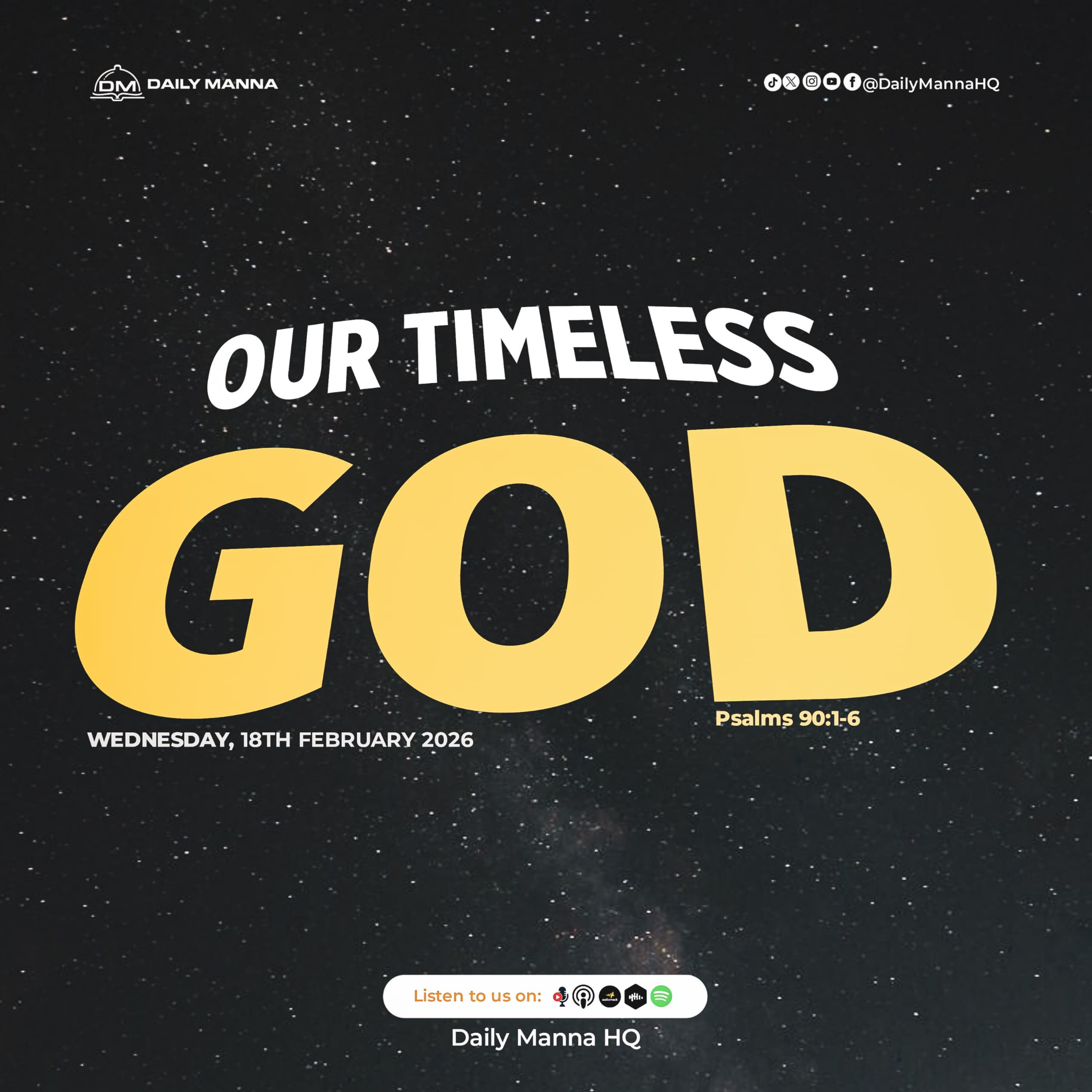 Our Timeless God episode artwork