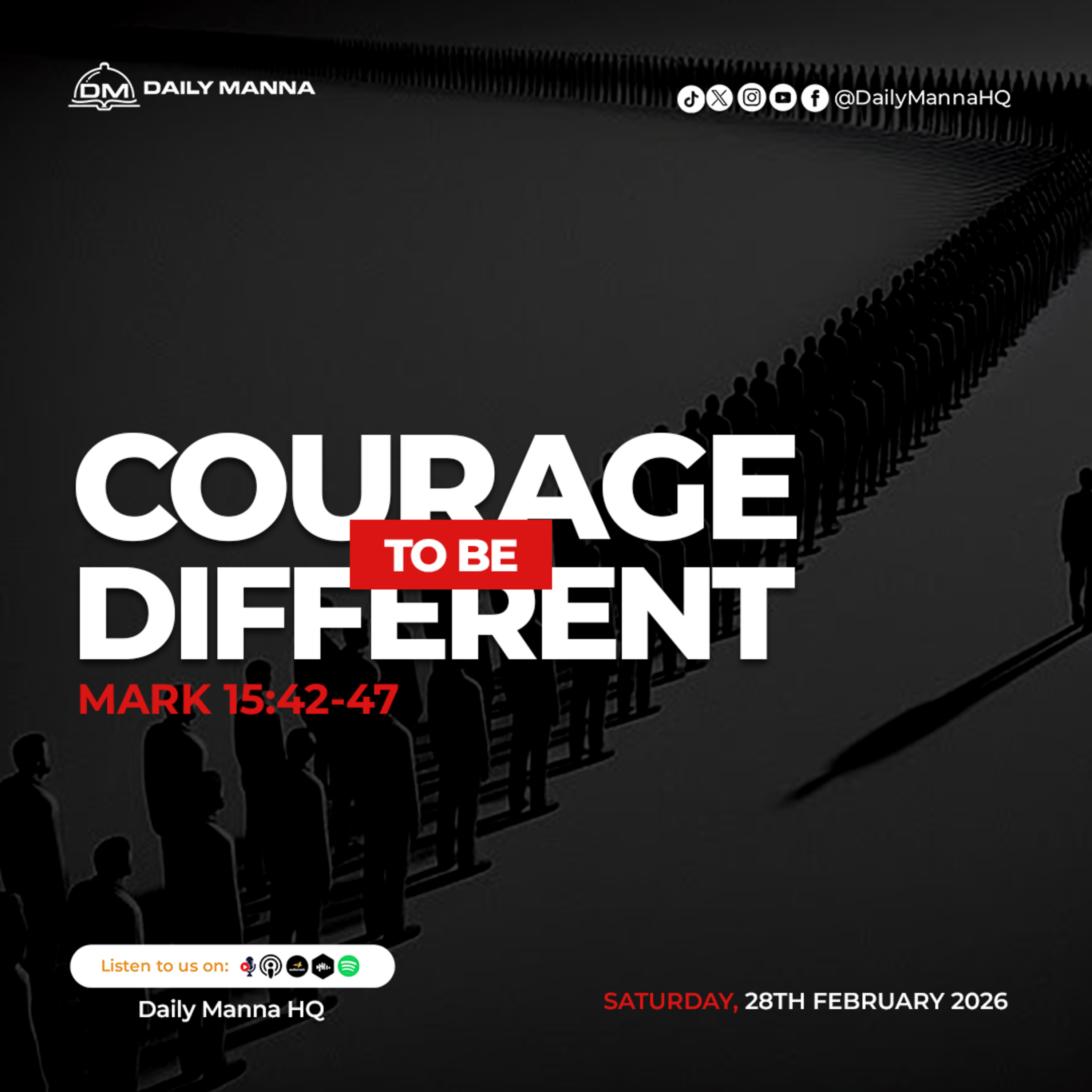 Courage to be Different episode artwork