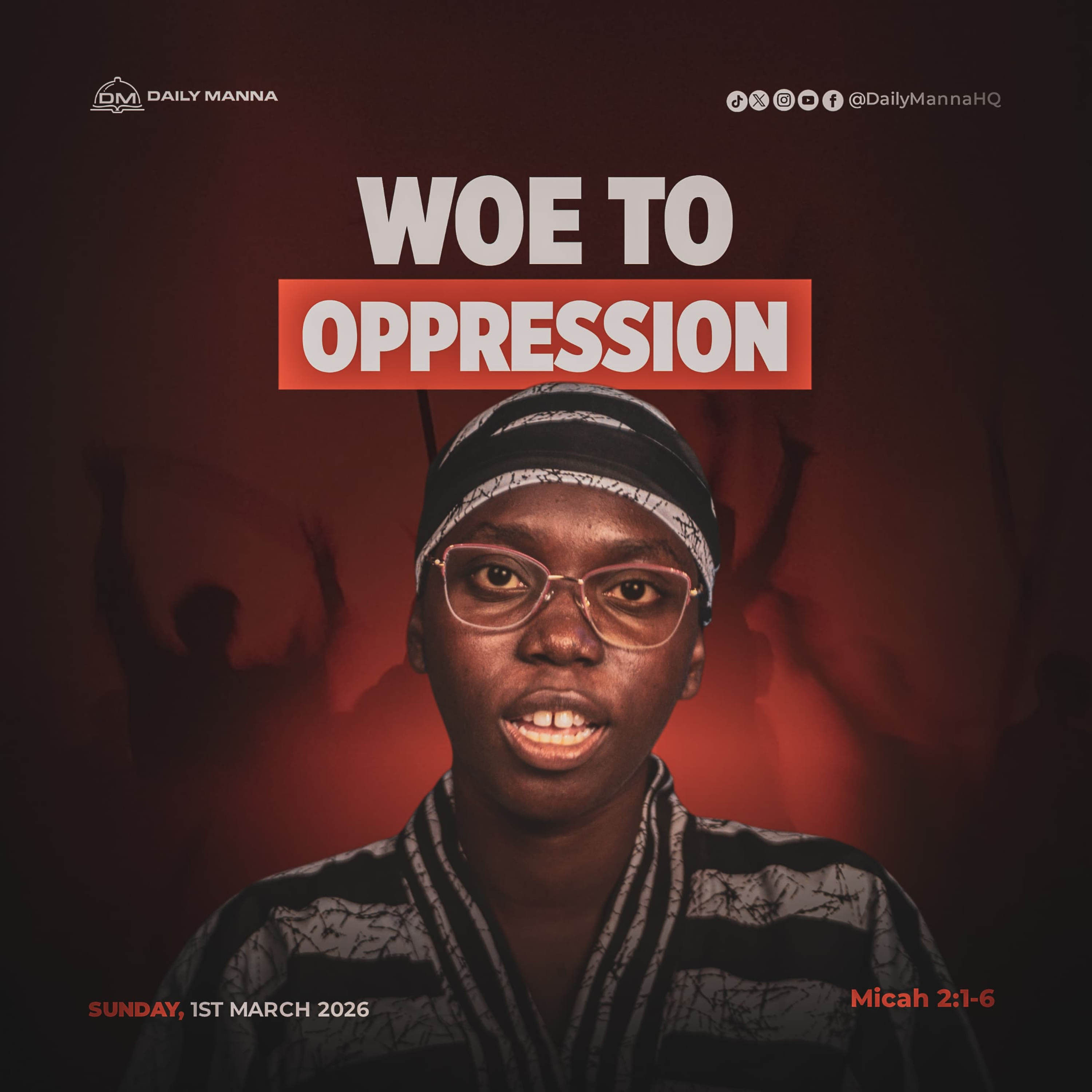 Woe to Oppression episode artwork