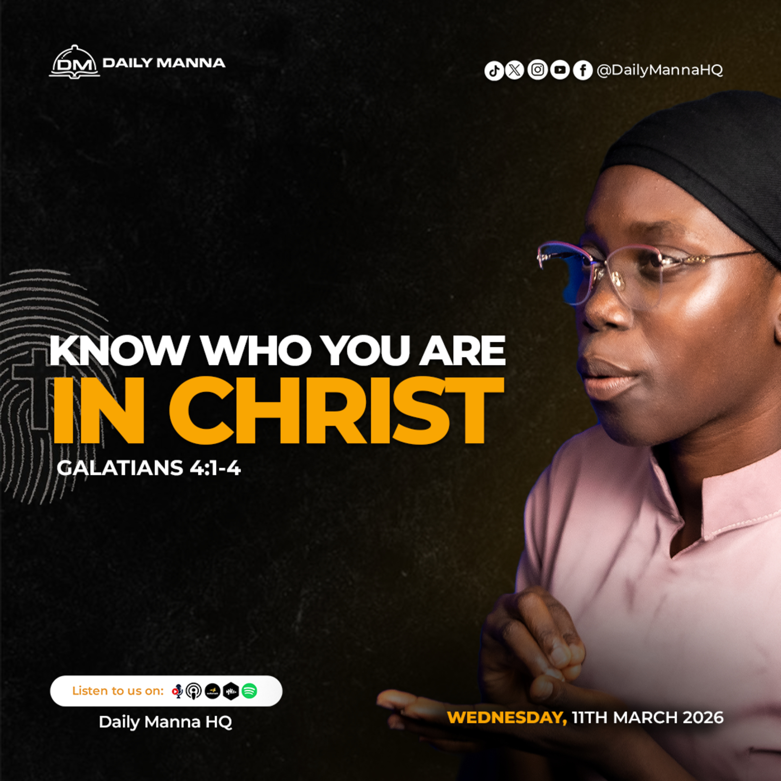 Know who you are in Christ episode artwork