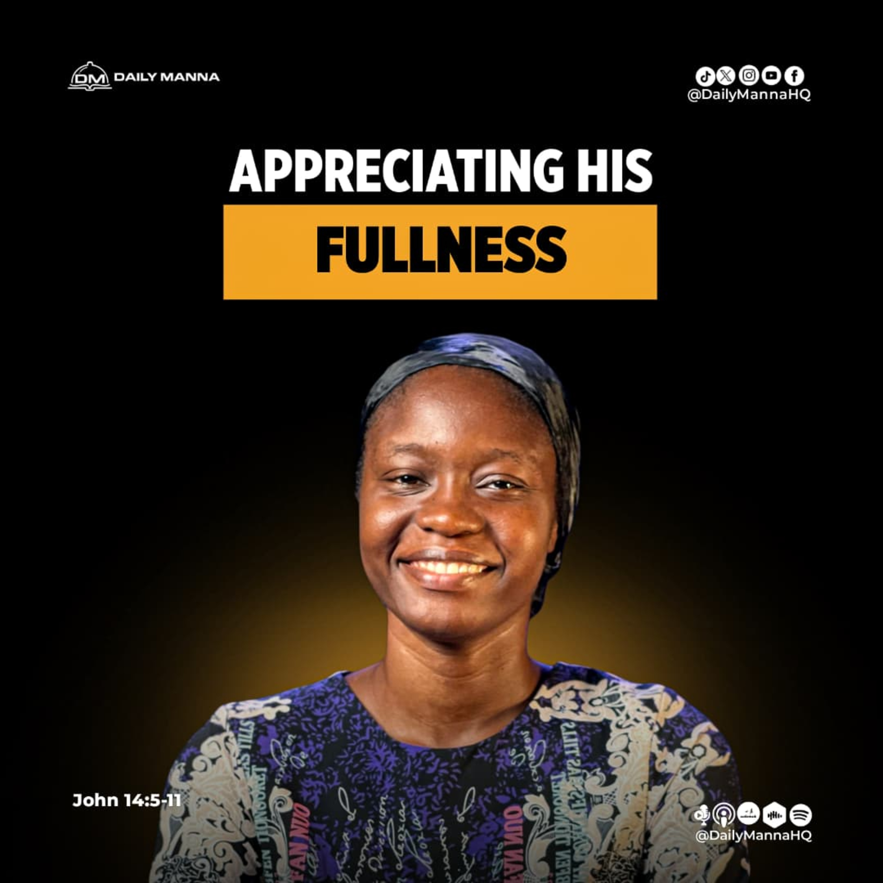 Appreciating His Fullness episode artwork