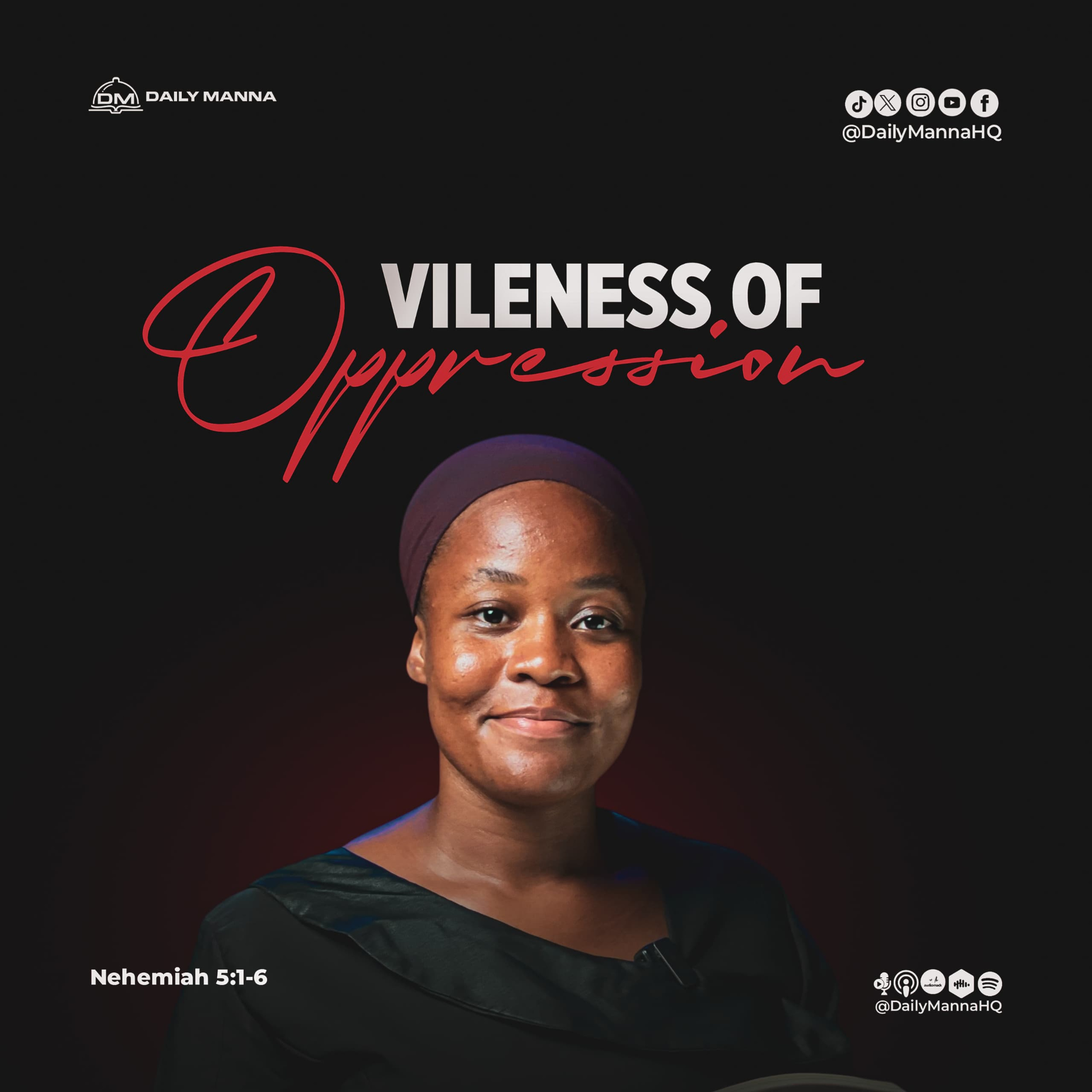 Vileness of Oppression episode artwork