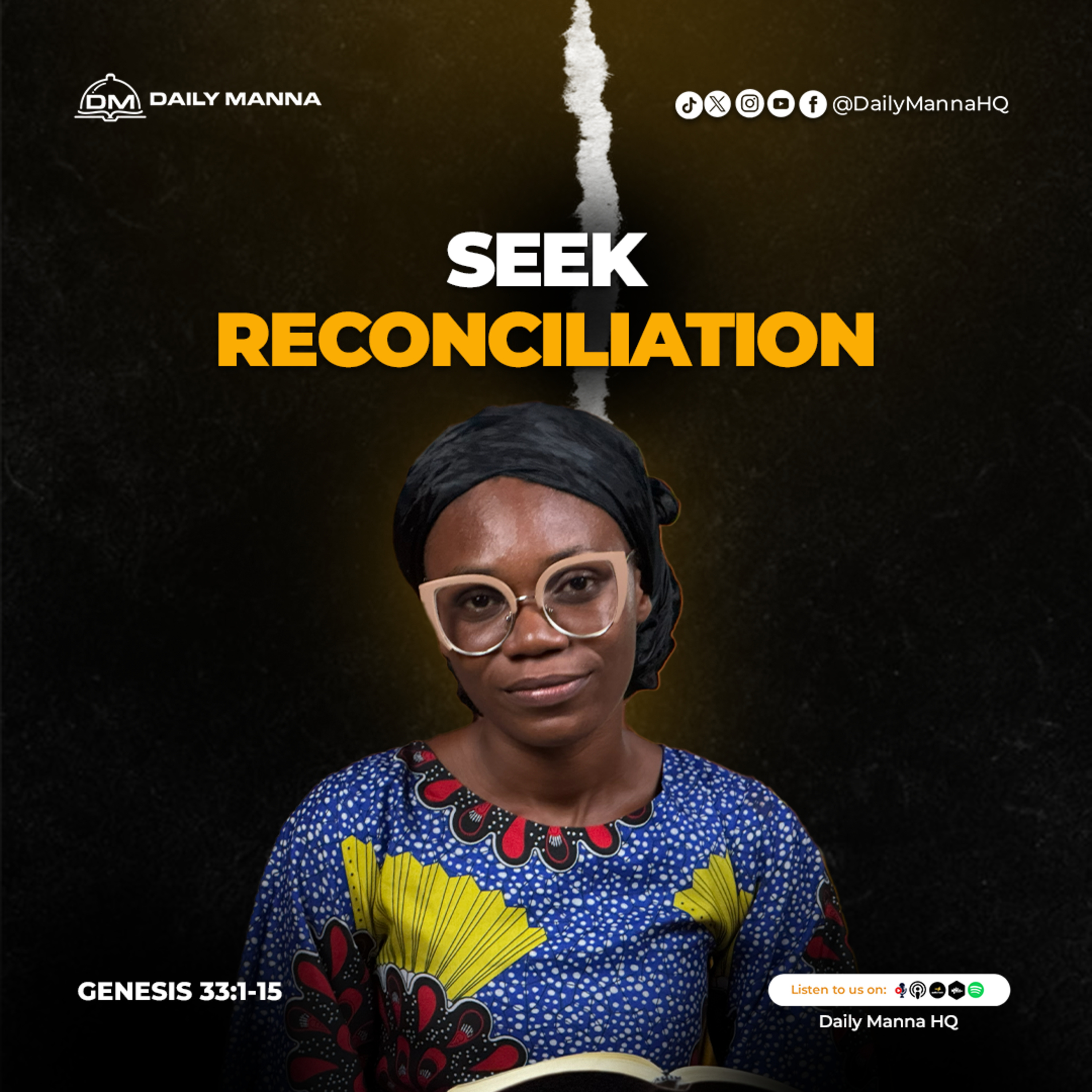 Seek Reconciliation episode artwork