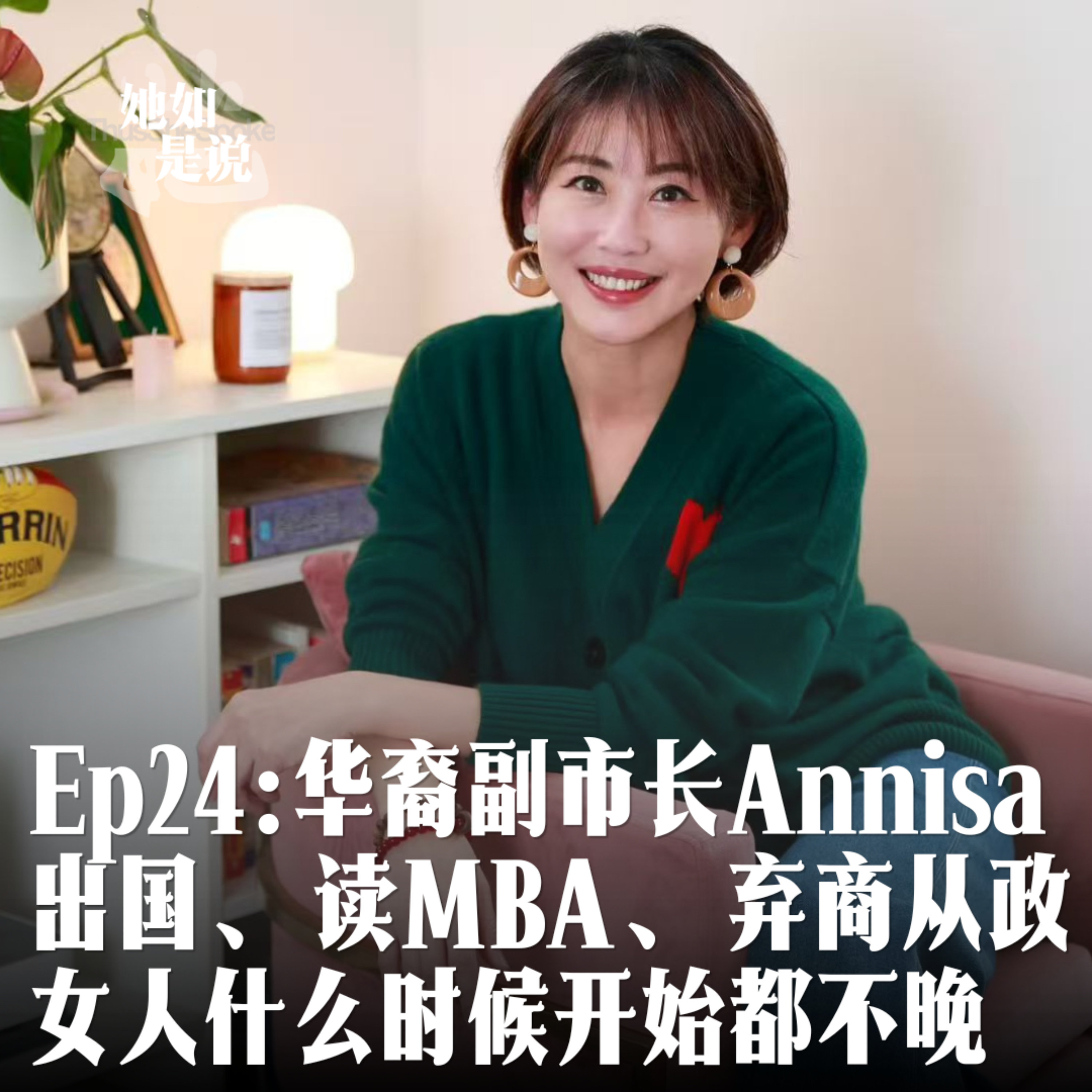 Ep24:对谈华裔副市长Annisa-出国、读MBA、弃商从政，什么时候开始都不晚 episode artwork