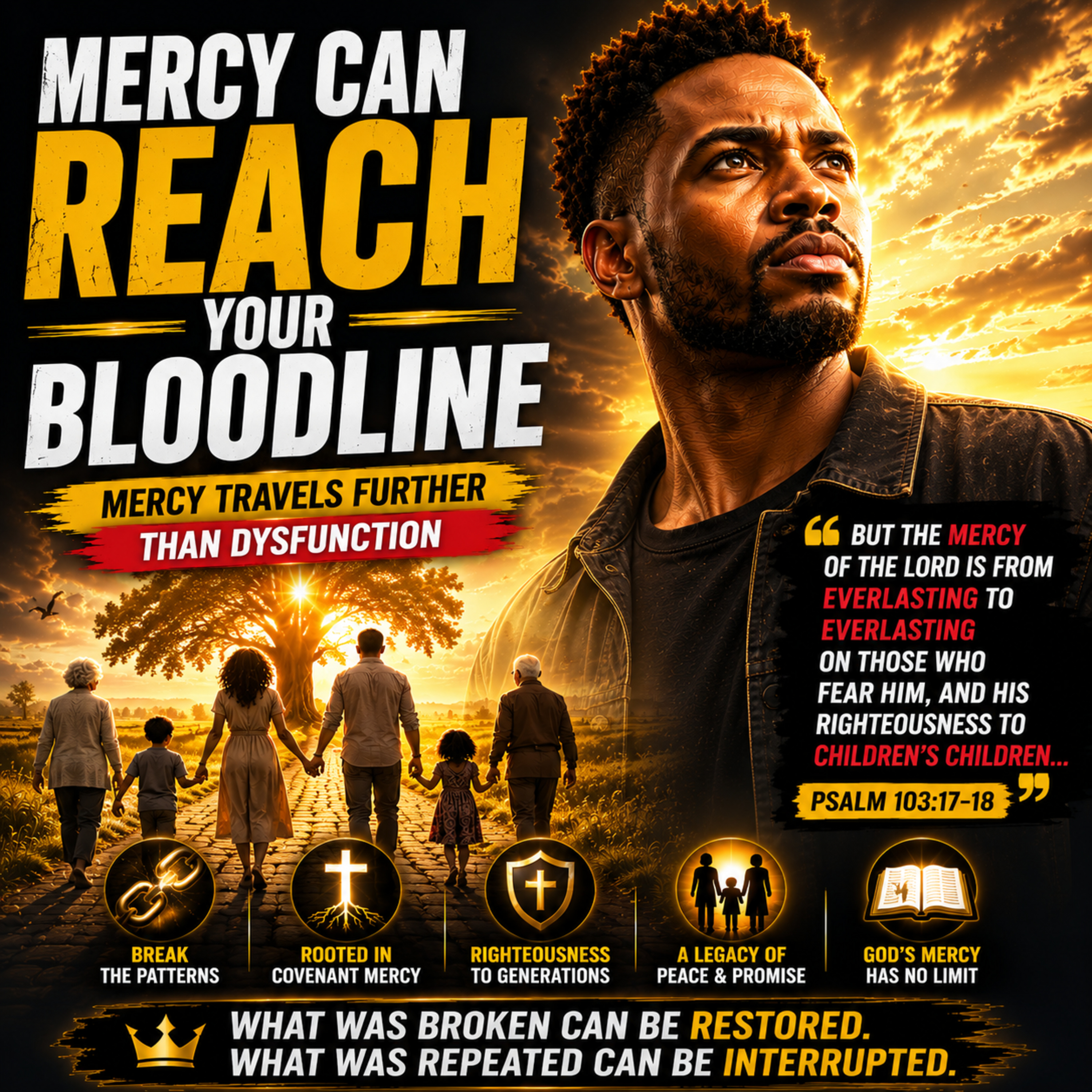 Ep 176: Mercy Can Reach Your Bloodline | Psalm 103:17–18 episode artwork