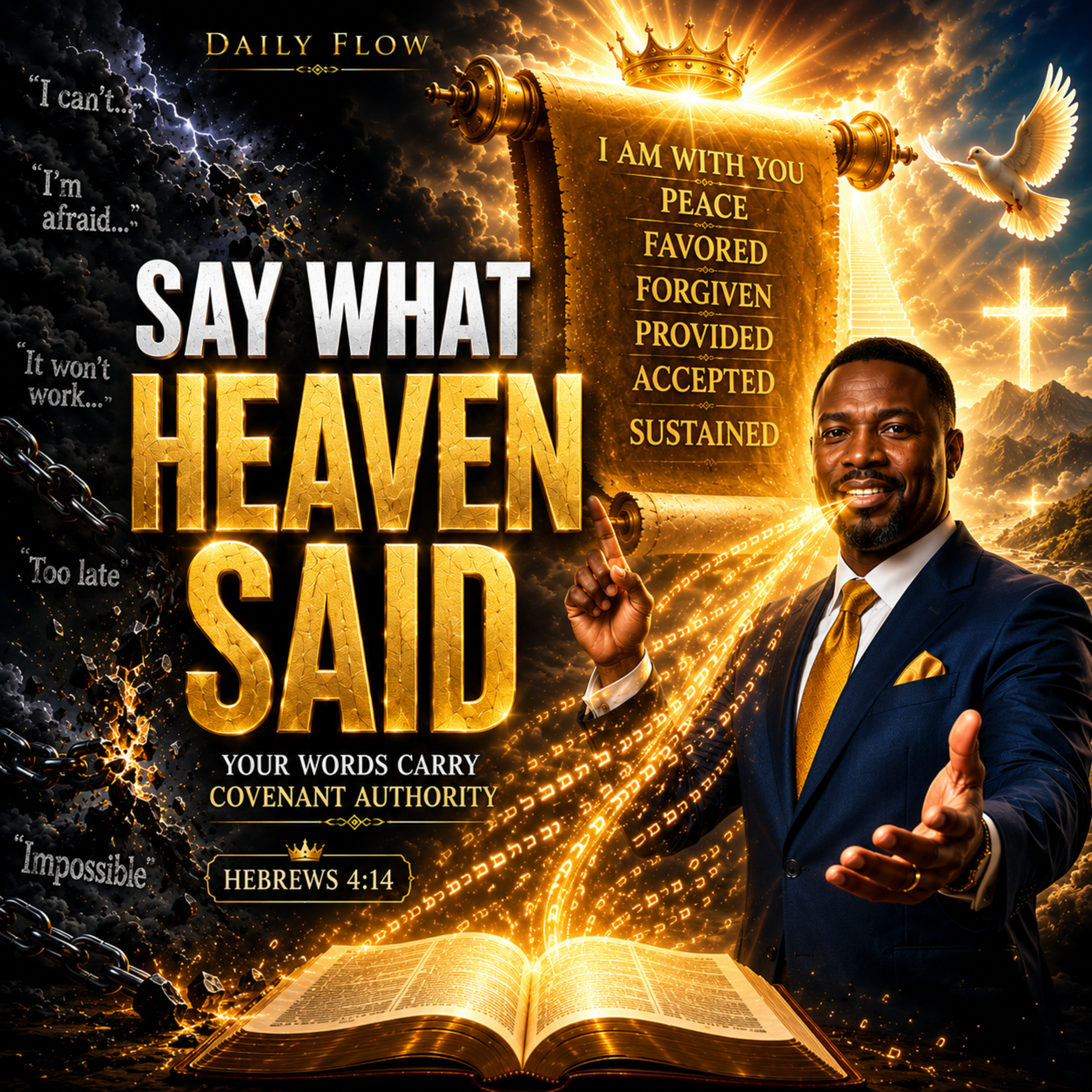 Ep 179: Say What Heaven Said | Hebrews 4:14 episode artwork