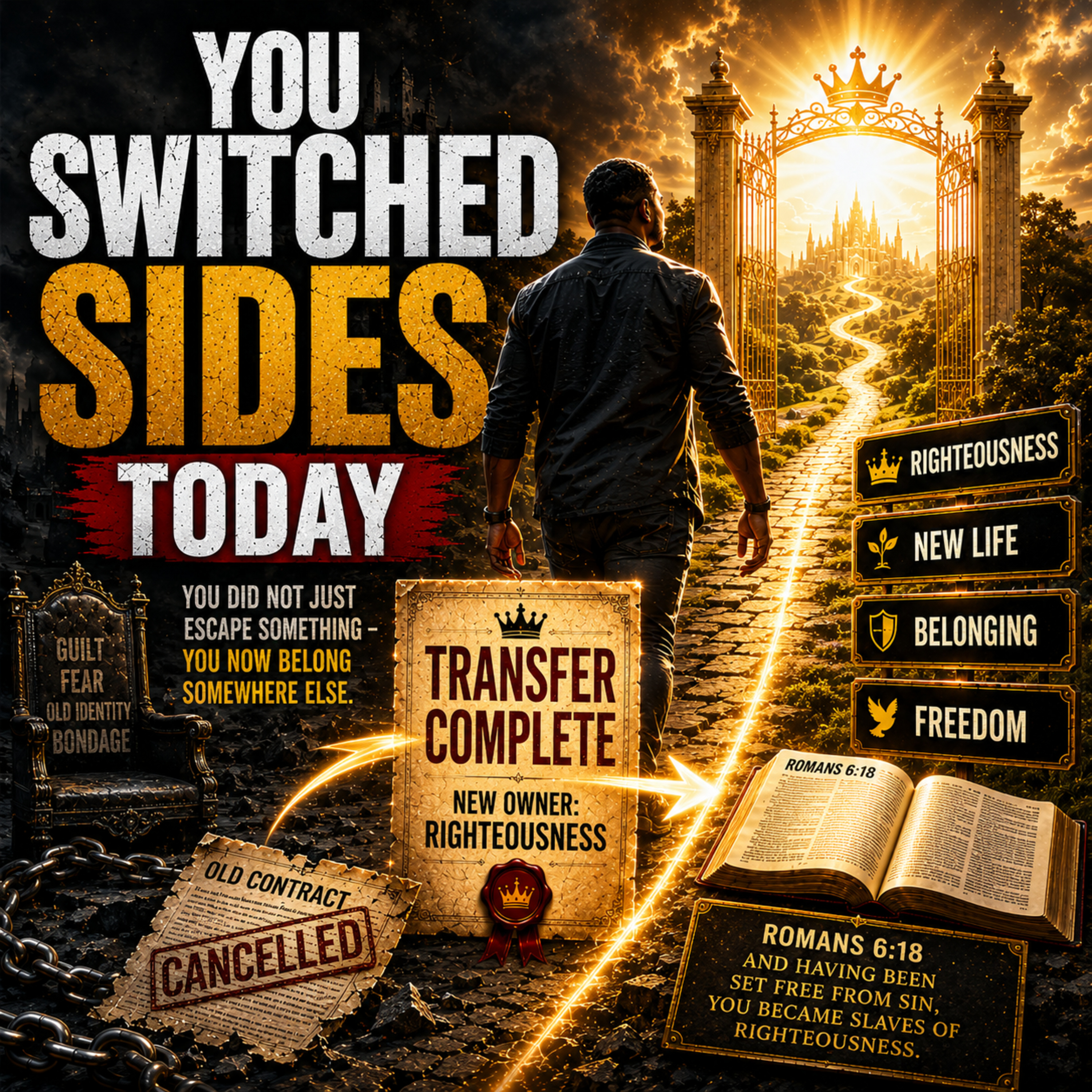 Ep 183 - You Switched Sides Today | Romans 6:18 episode artwork