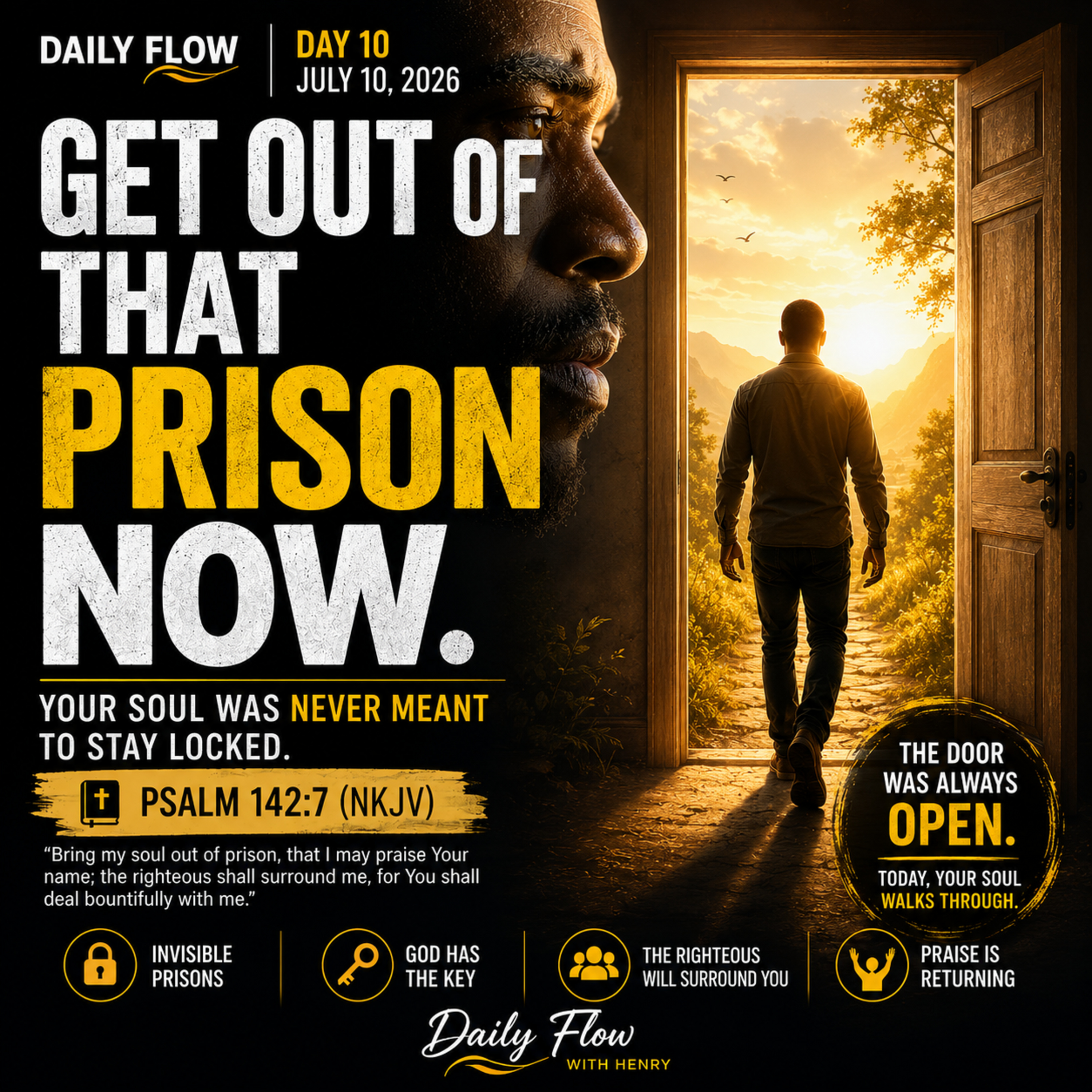 Ep 191 - Get Out of That Prison Now | Psalm 142:7 episode artwork