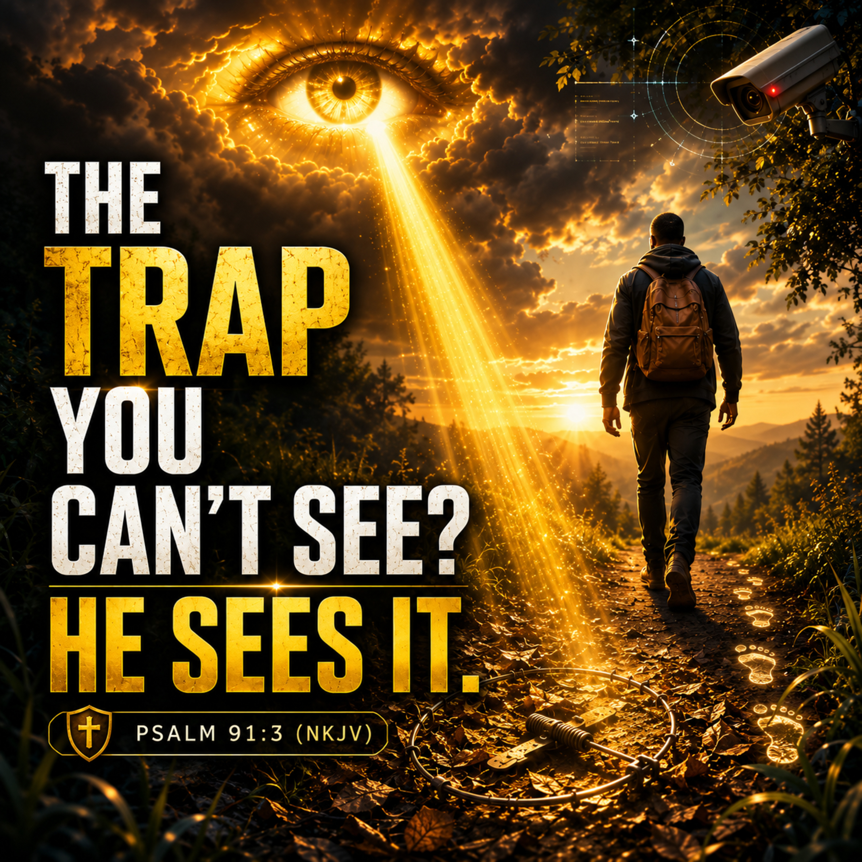 Ep 198 - The Trap You Can’t See? He Sees It. | Psalm 91:3 episode artwork