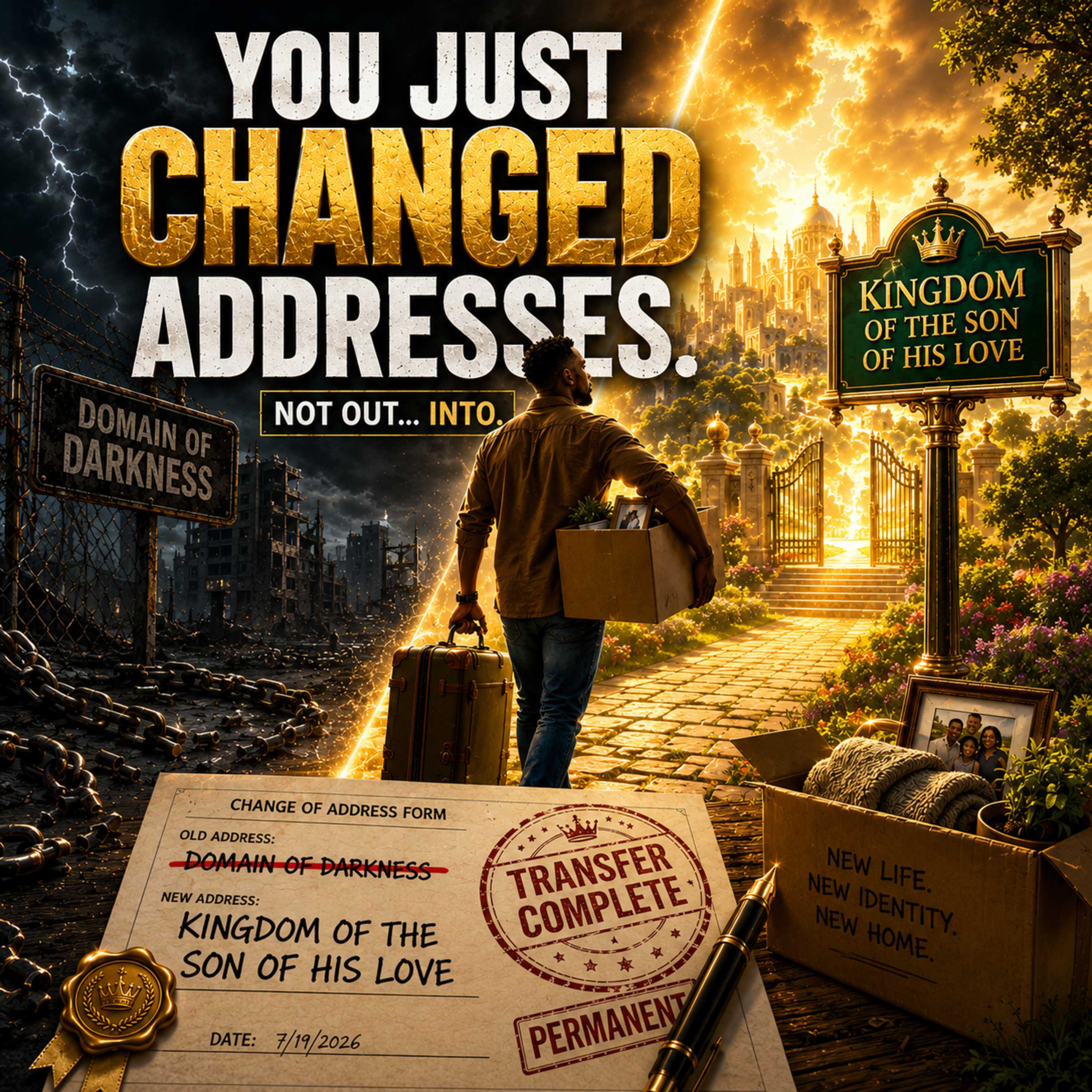 Ep 200 - You Just Changed Addresses | Colossians 1:13 episode artwork
