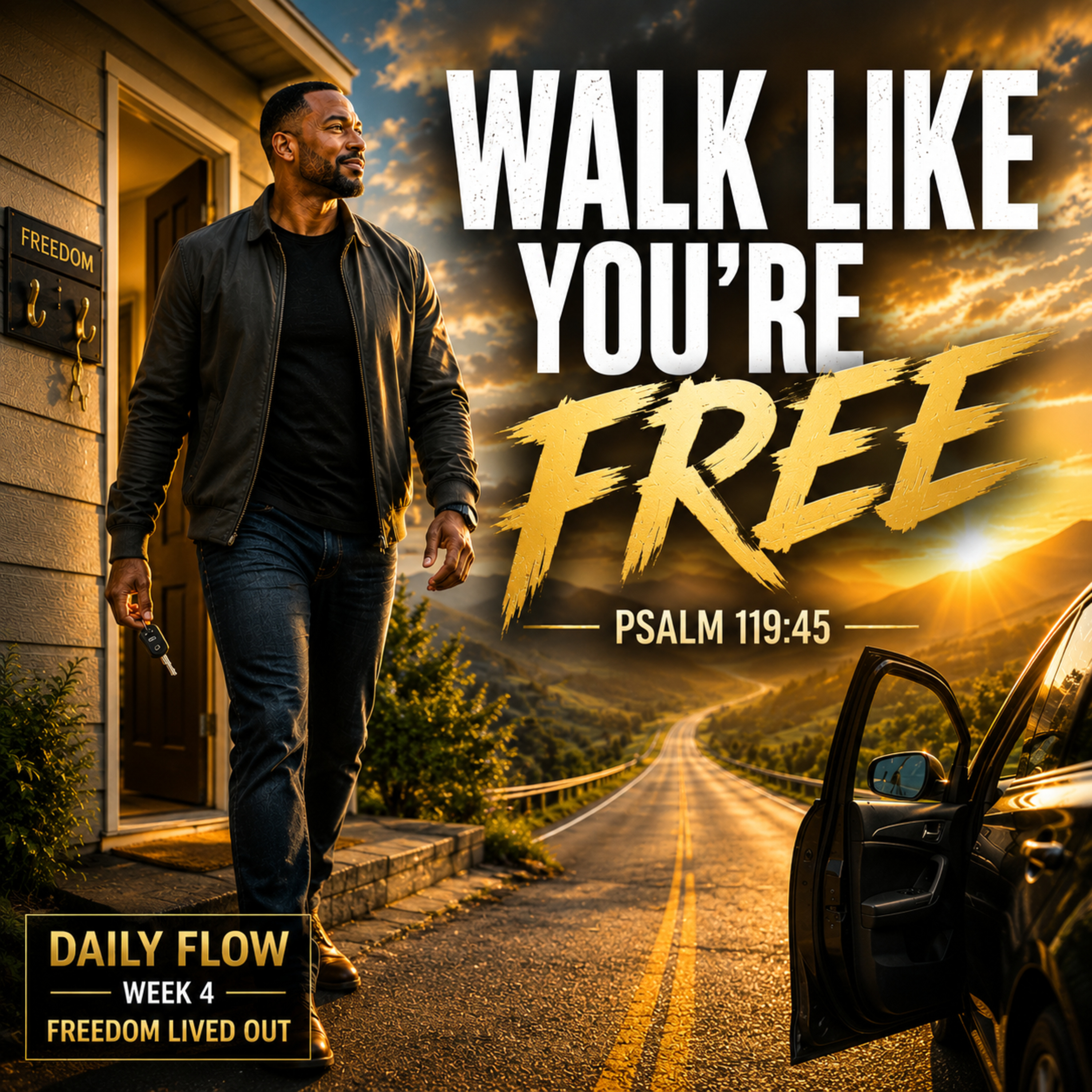 Ep 205 - Walk Like You’re Actually Free | Psalm 119:45  episode artwork