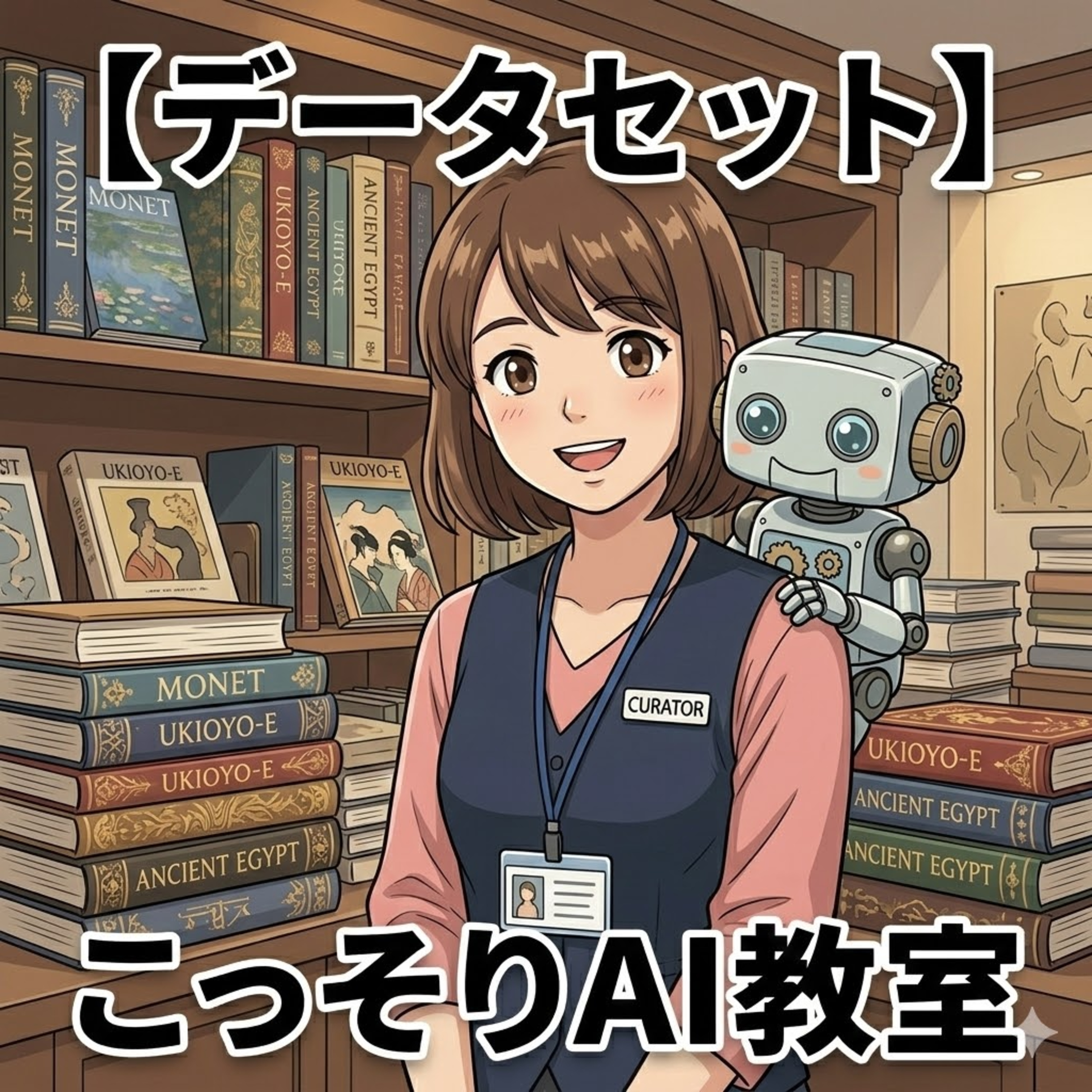 【データセット】その展覧会ニッチすぎ!?AIが持ってない「図録」の正体 episode artwork