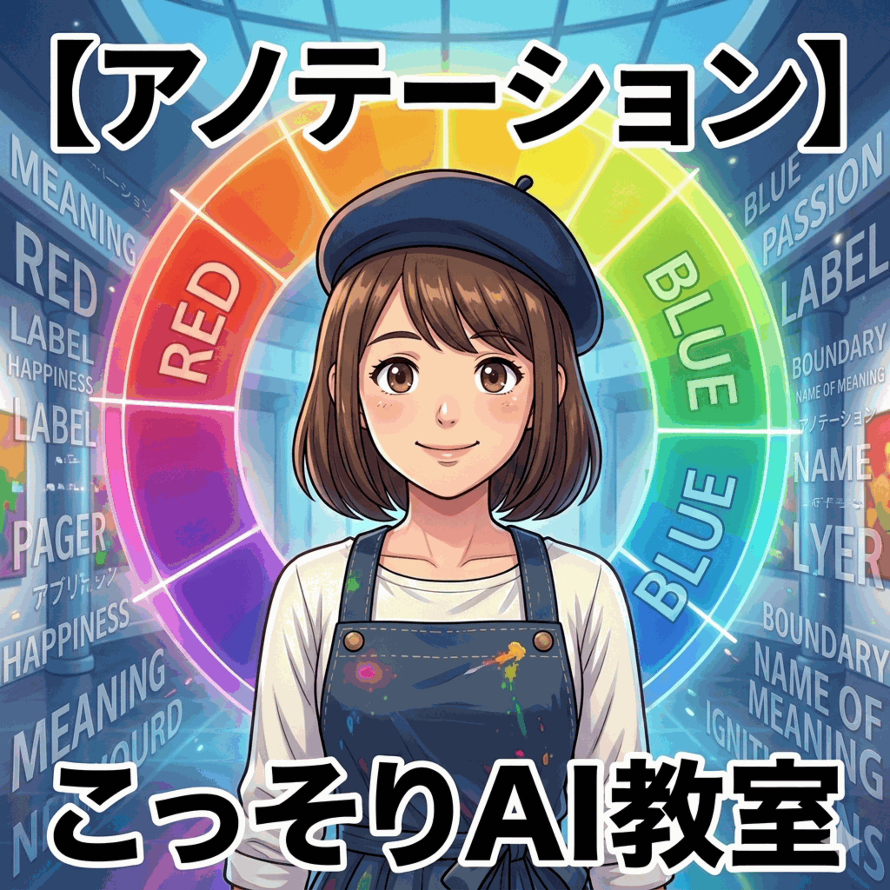 【アノテーション】色の名前はどう付ける？AIに教える意味の境界線 episode artwork