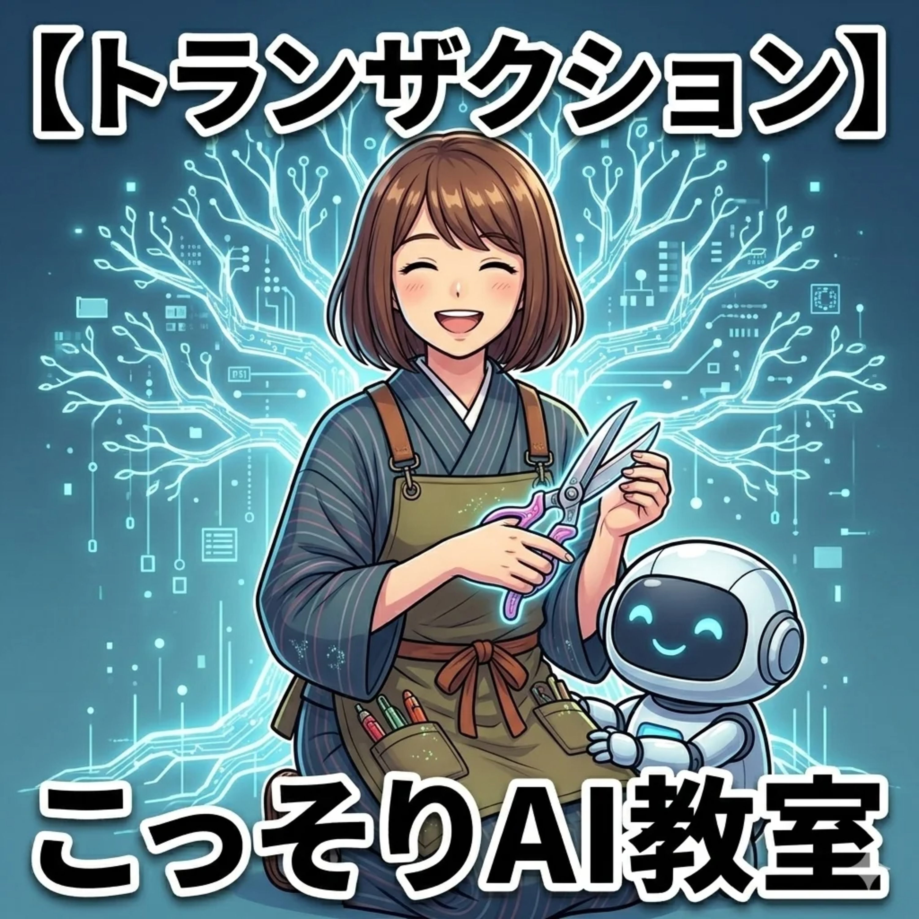【トランザクション】「途中」で止まるくらいなら、最初からなかったことに！庭師の剪定にみるデータの美学 episode artwork
