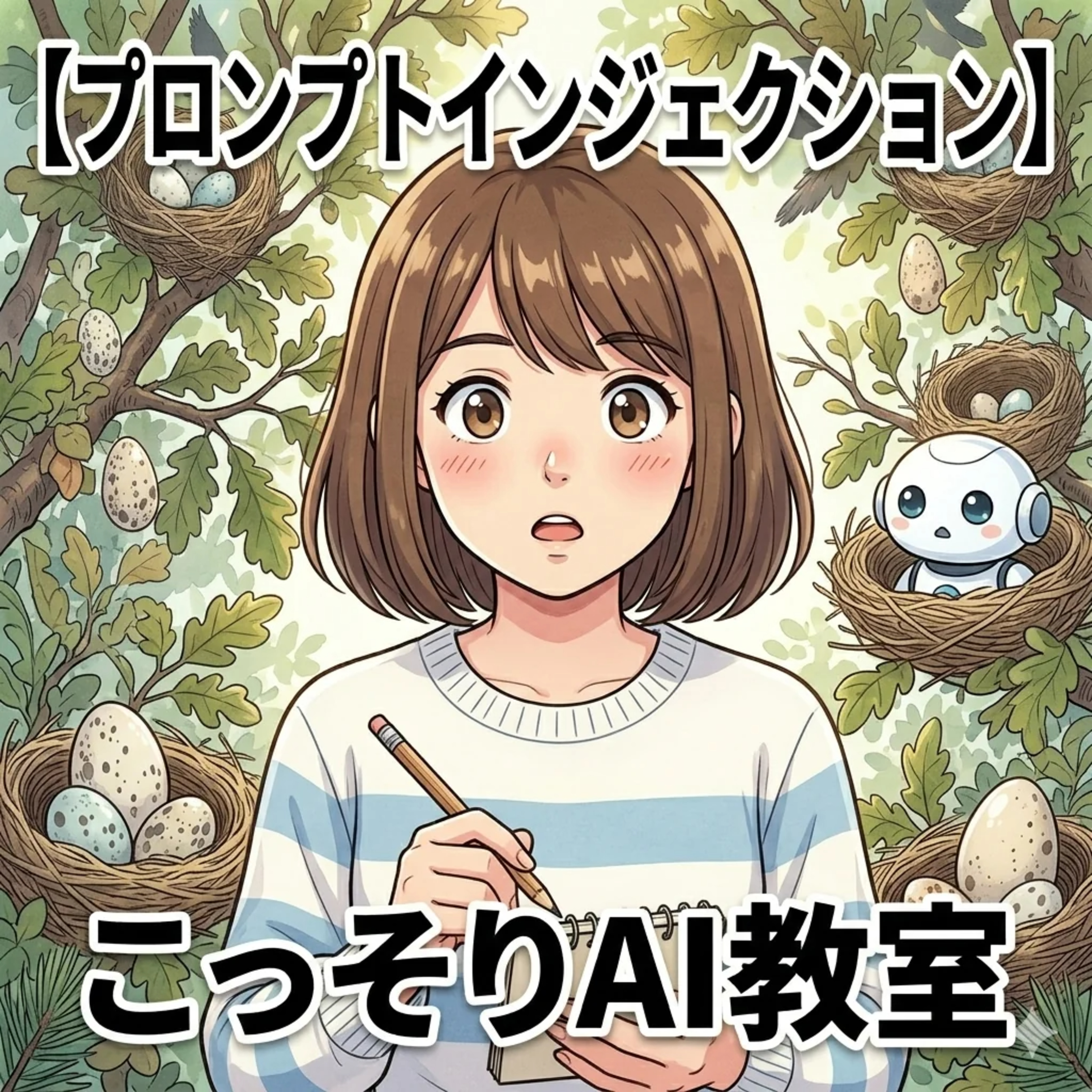 【プロンプトインジェクション】AIは騙される。カッコウの卵が教えてくれた盲点 episode artwork