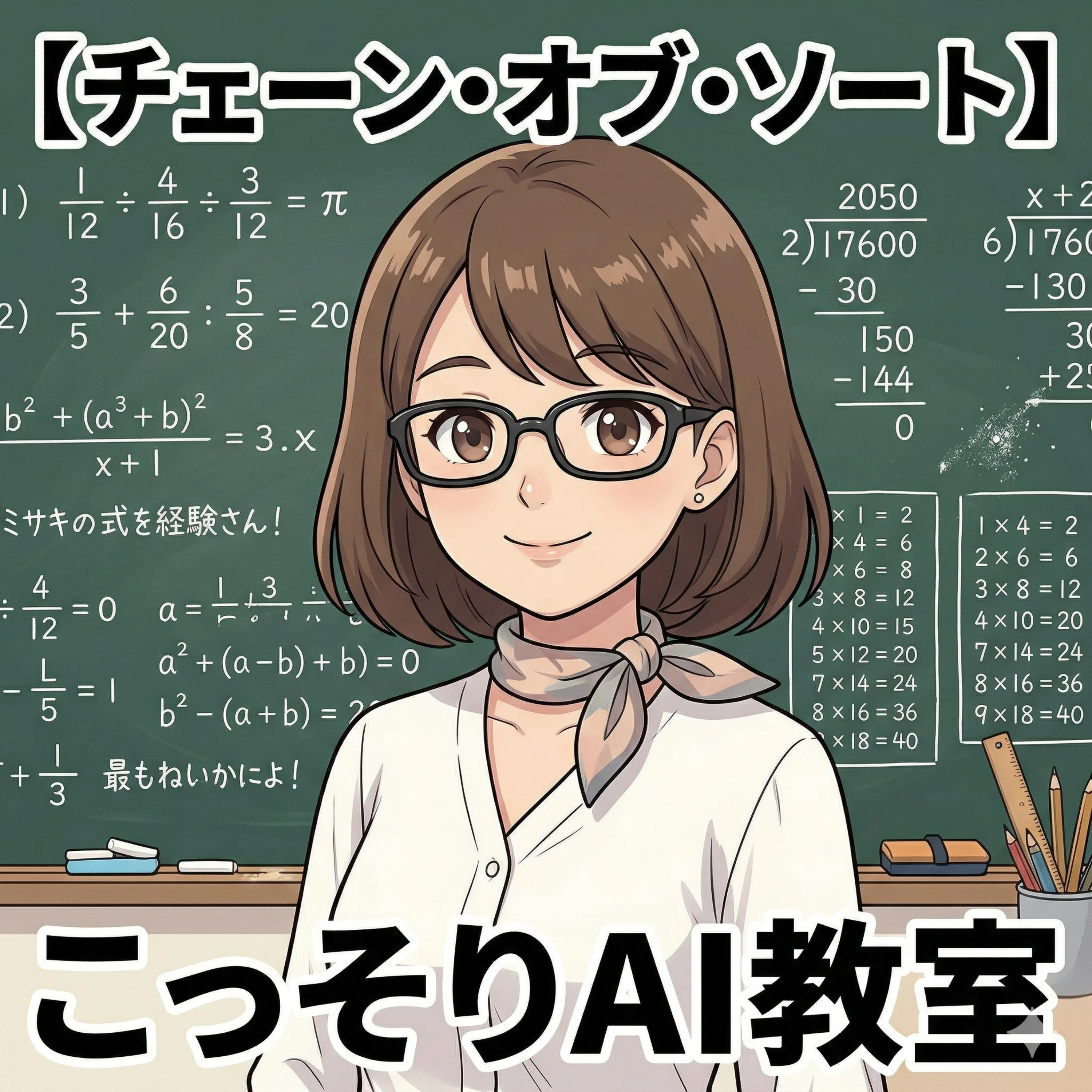 【チェーン・オブ・ソート】算数で式を書かなくて×になった経験ない？途中の式が正解率を上げる episode artwork