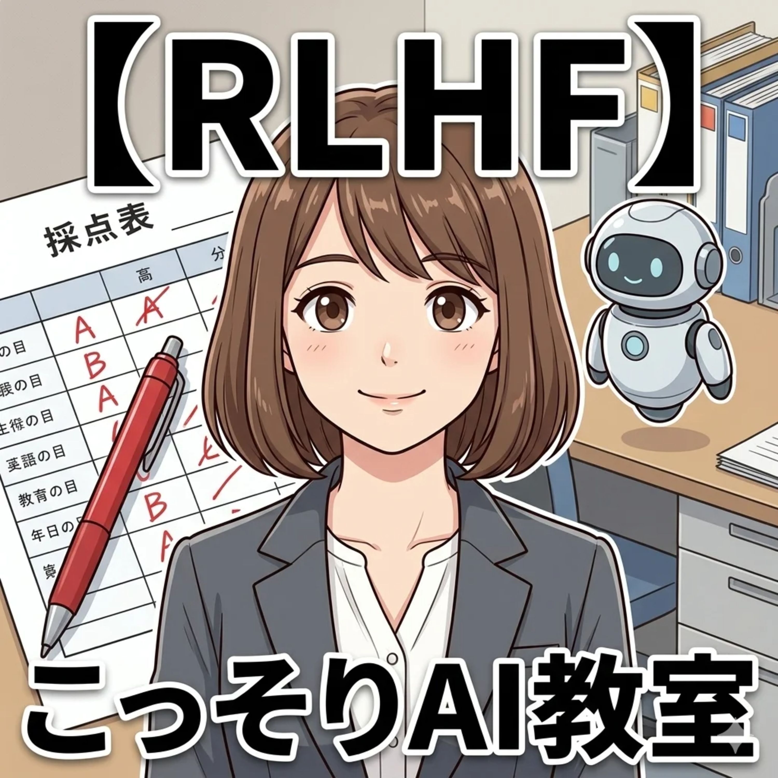 【RLHF】AIも「褒めて伸ばす」時代。感じのいいAIに仕上げた人たちの話 episode artwork