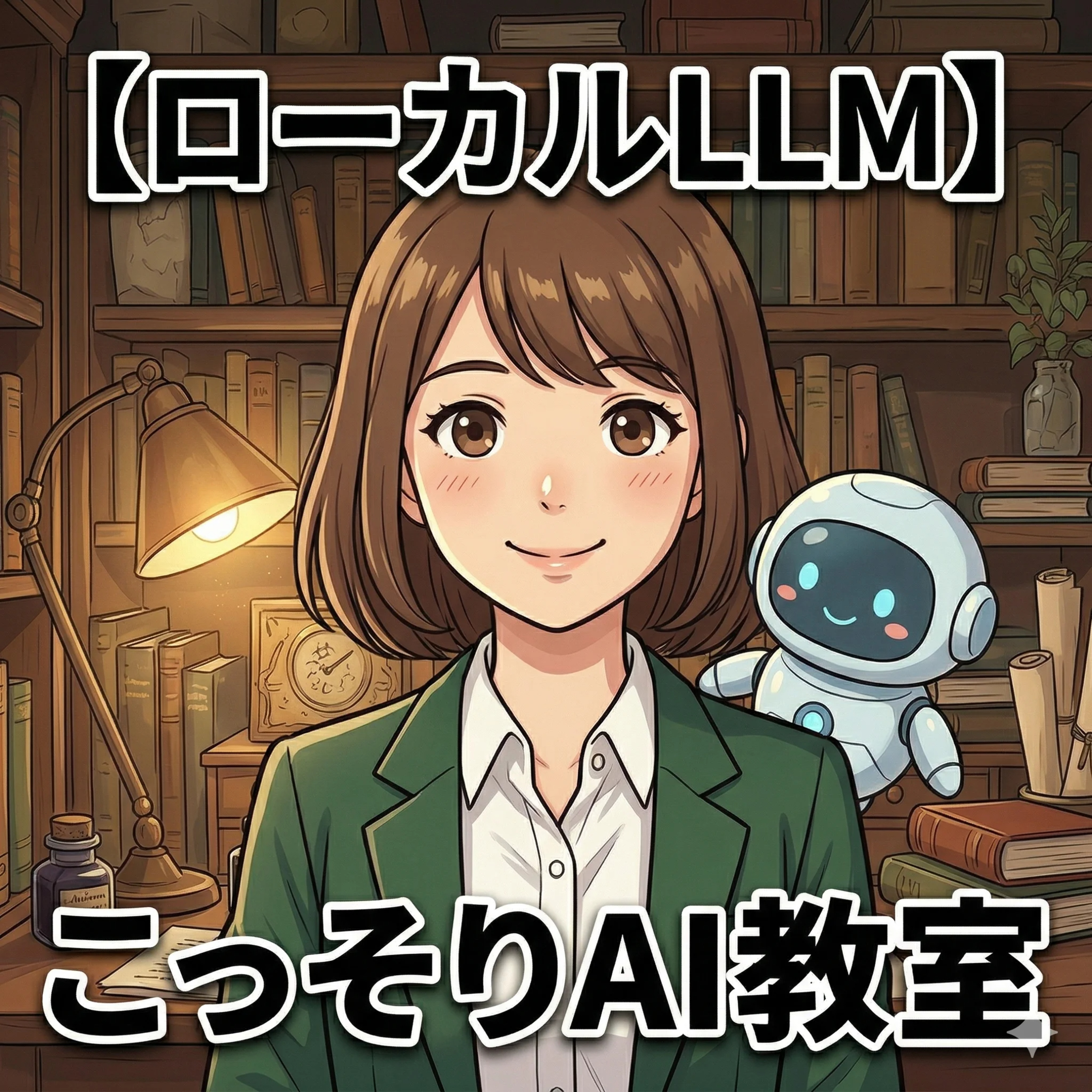 【ローカルLLM】「外に出てる感じ」は正しかった。書斎AIという選択肢 episode artwork