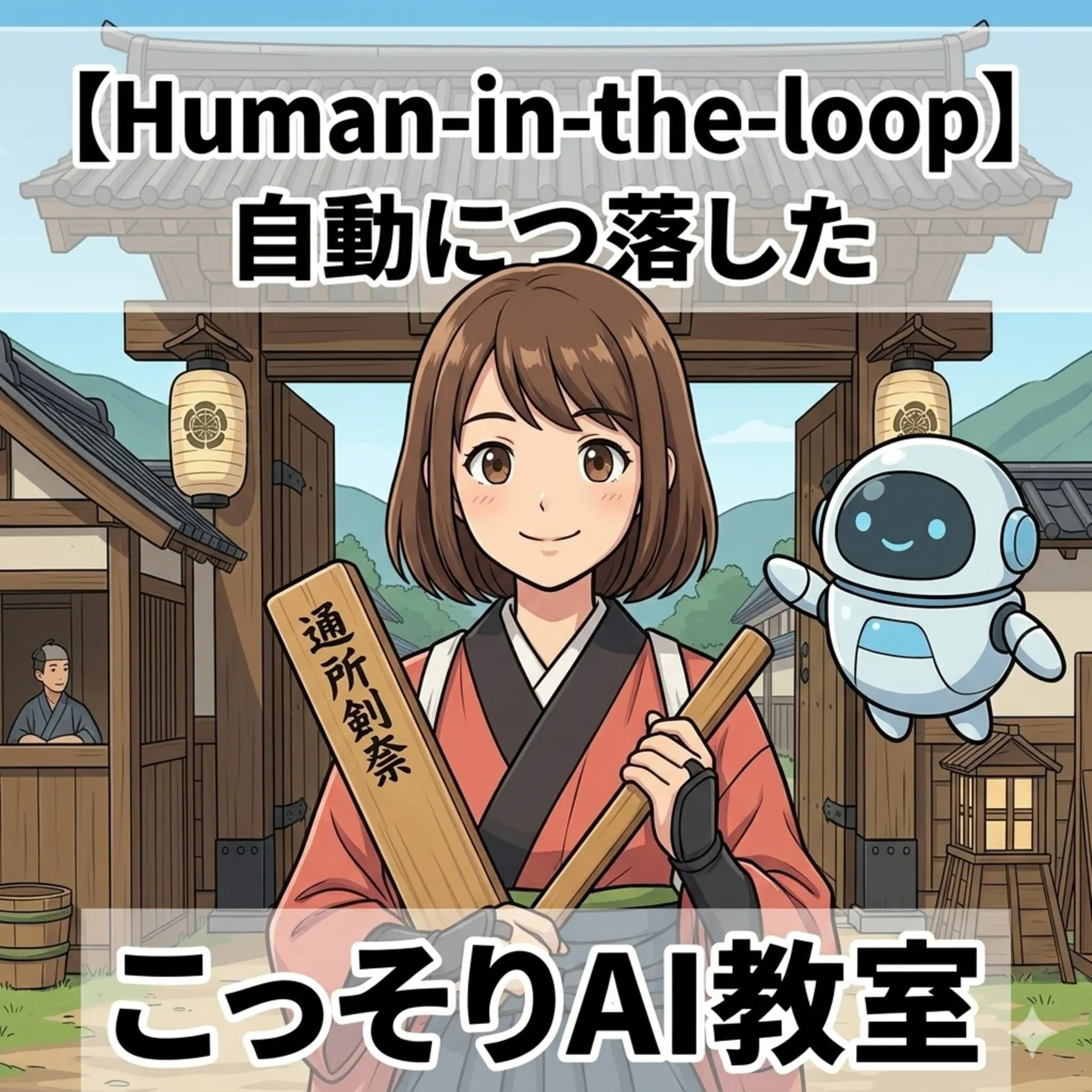 【Human-in-the-loop】自動化の落とし穴。AIの街道に「関所」を作るのがあなたの役割だった episode artwork