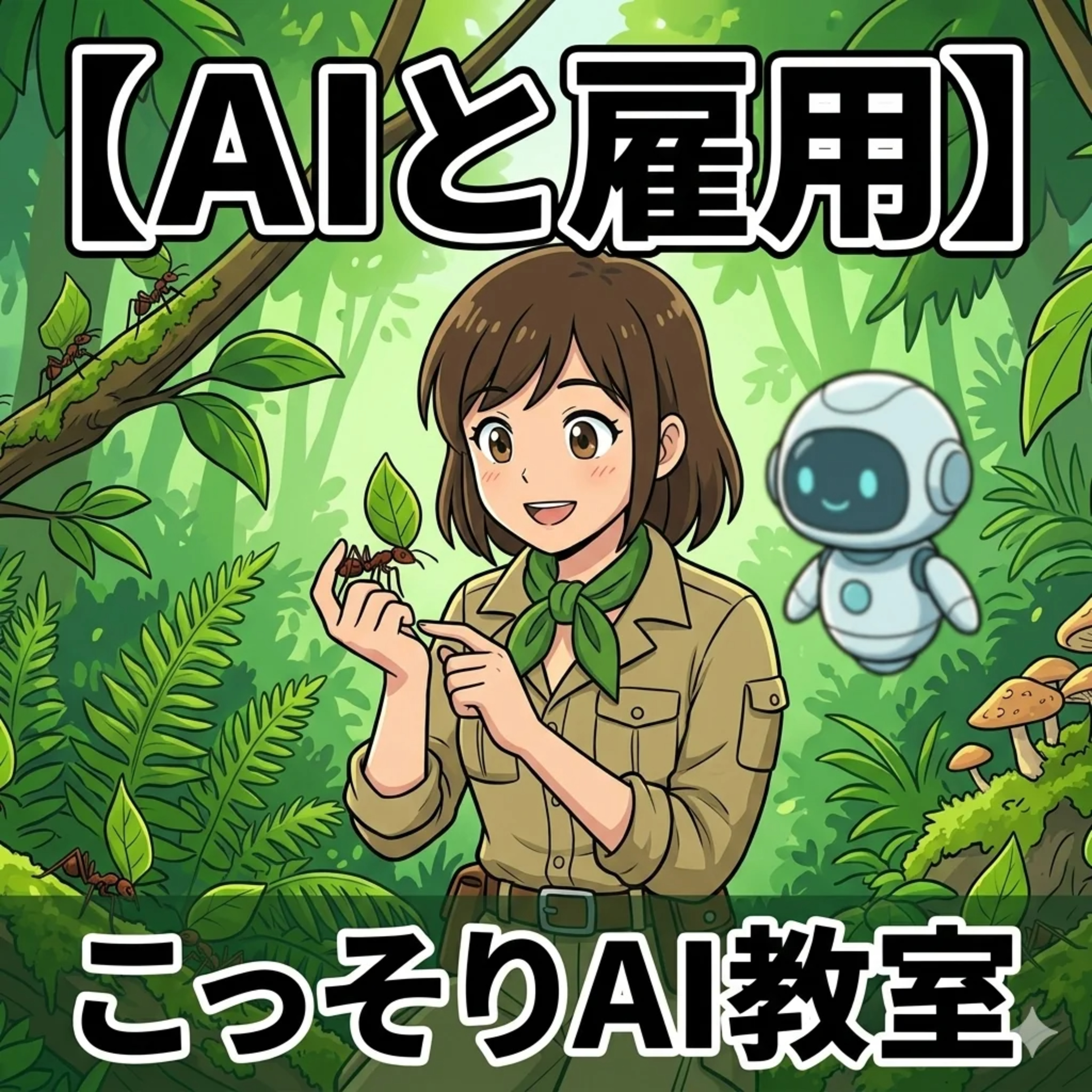 【AIと雇用】ハキリアリはなぜ生き残ったのか。AI時代の雇用を蟻に教わった episode artwork