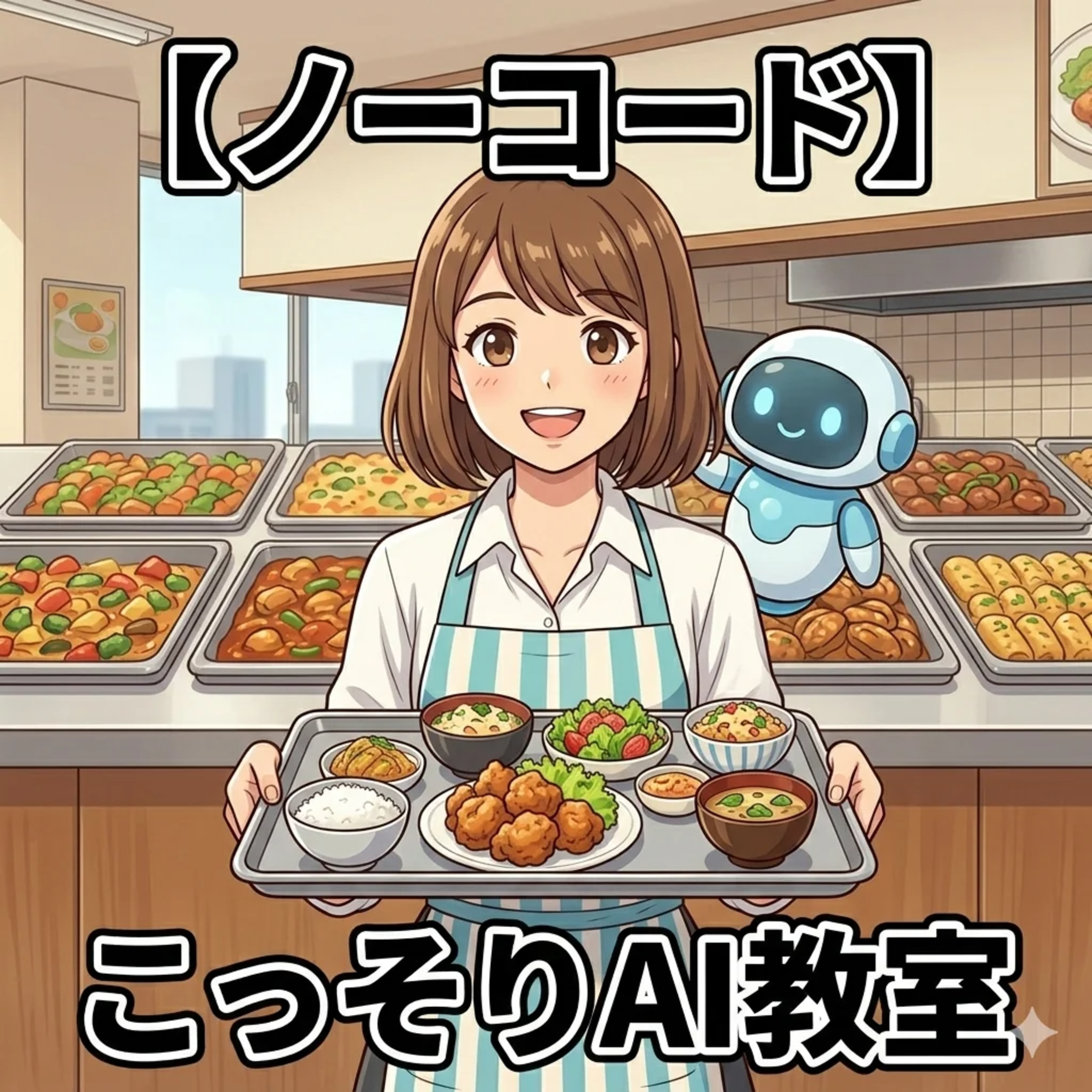 【ノーコード】選ぶだけでアプリができる？それって社員食堂の「自分定食」！ episode artwork