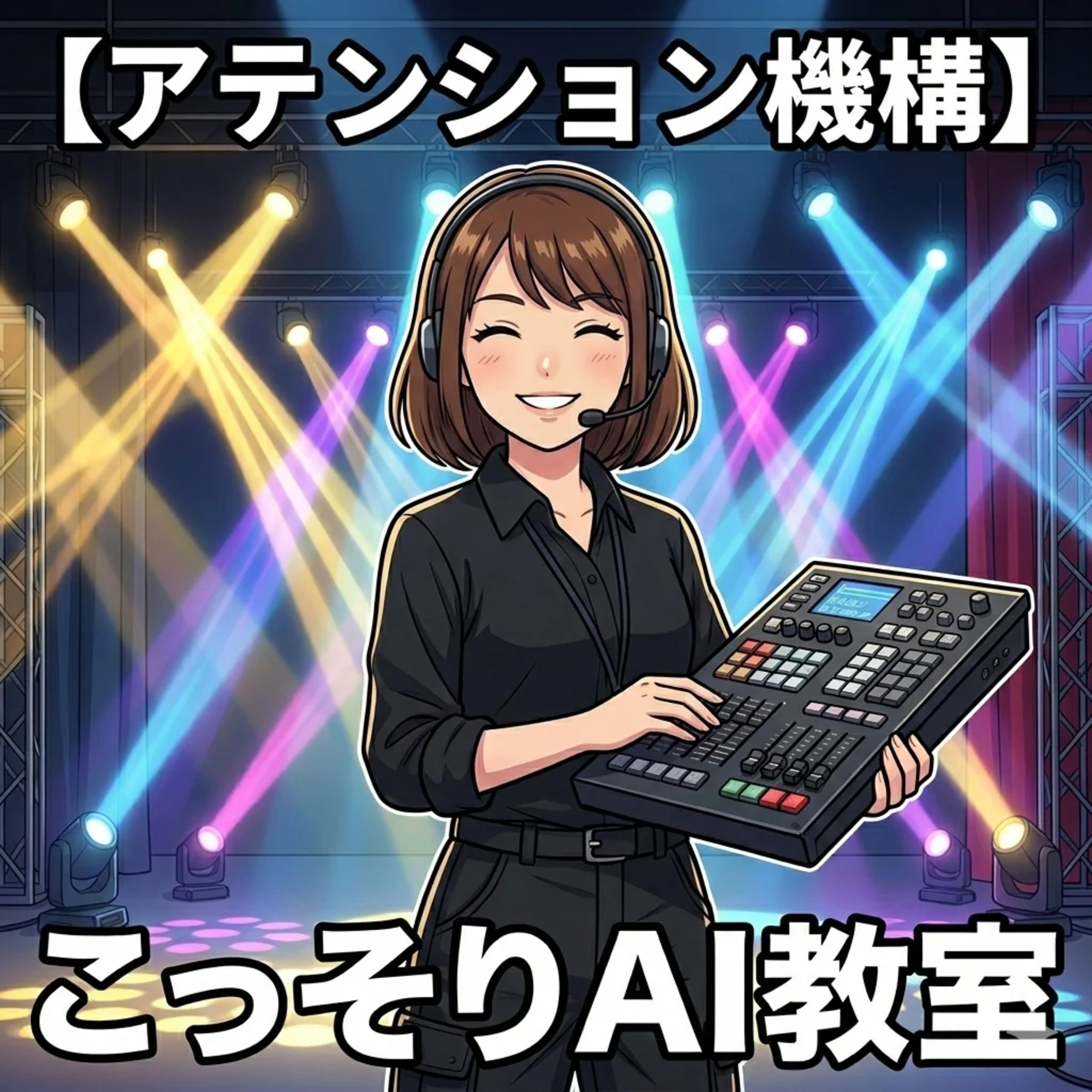 【アテンション機構】舞台のスポットライトで理解するAIの「注目力」 episode artwork