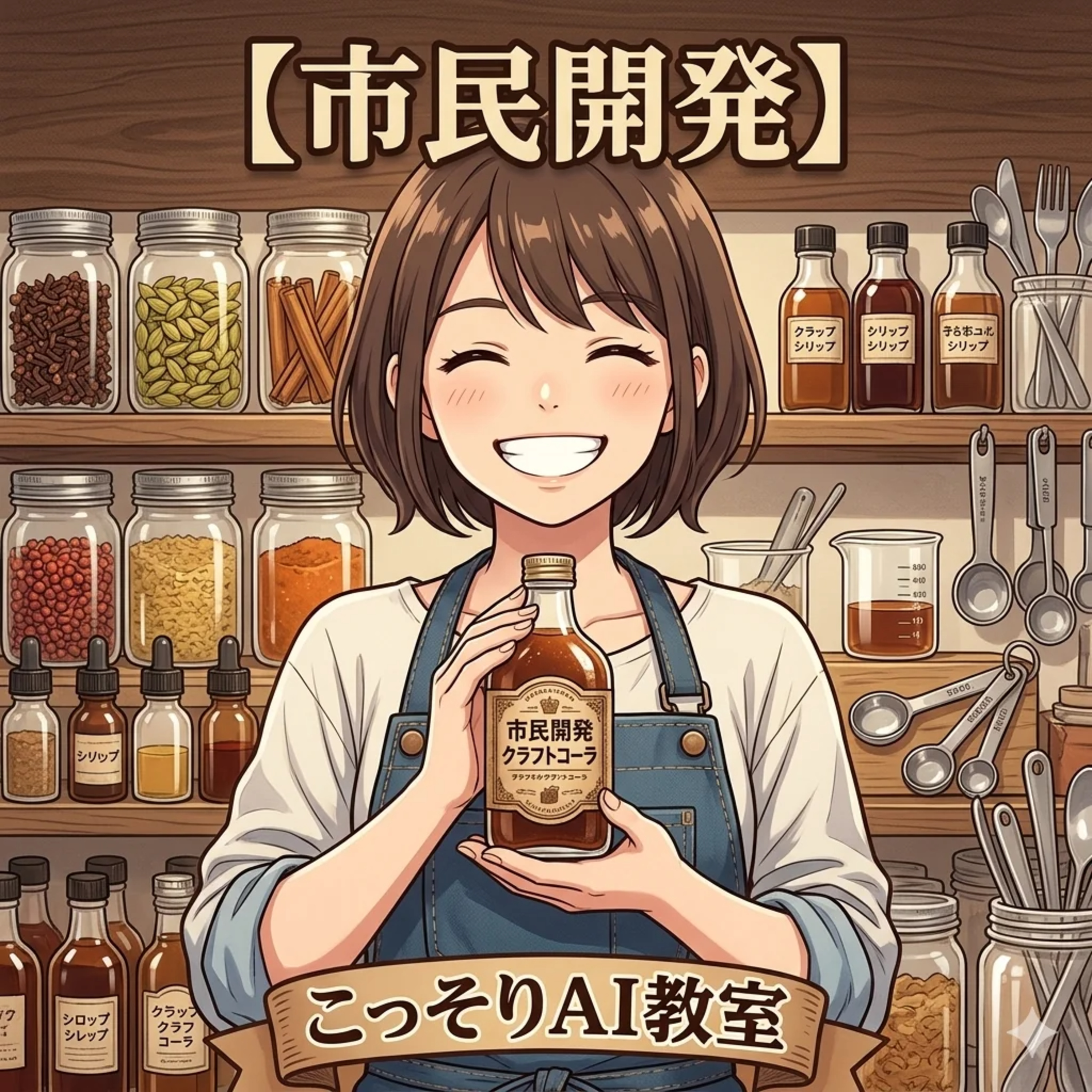【市民開発】自分好みでプロ級の味！クラフトコーラが教えてくれた「自分で作る」仕事術 episode artwork
