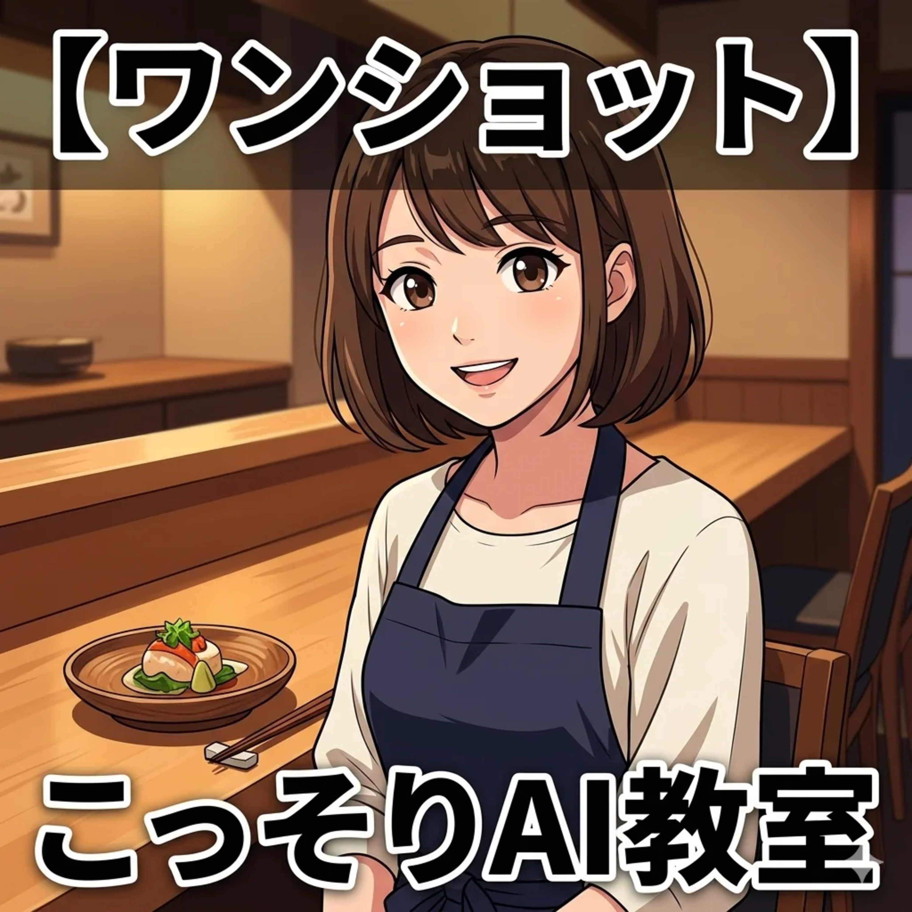 【ワンショット】お通し一品で名店とわかる。AIへの指示も、最初の一手が全てだった episode artwork