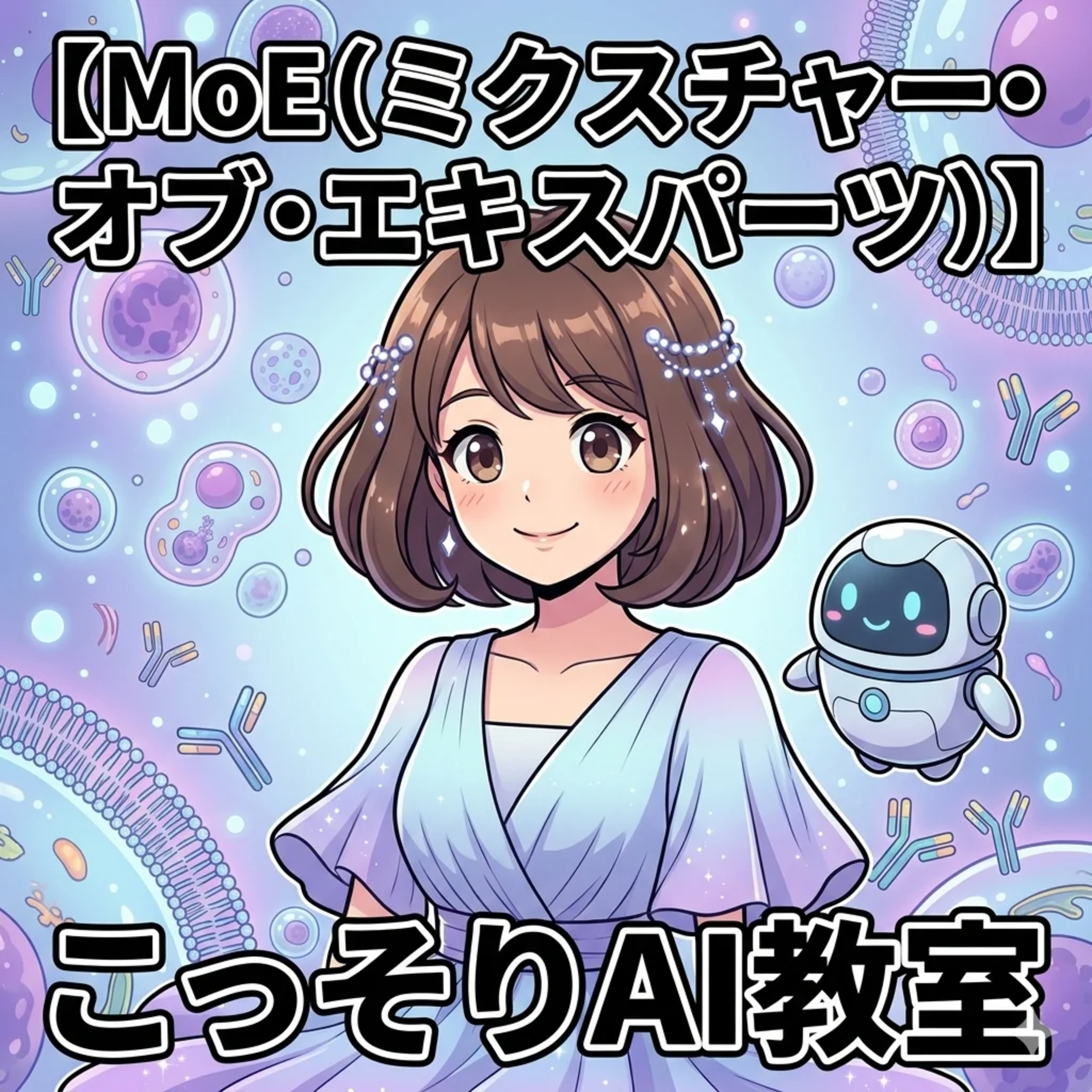 【MoE】AIの中にも免疫がある？専門家が自動で切り替わる仕組み episode artwork