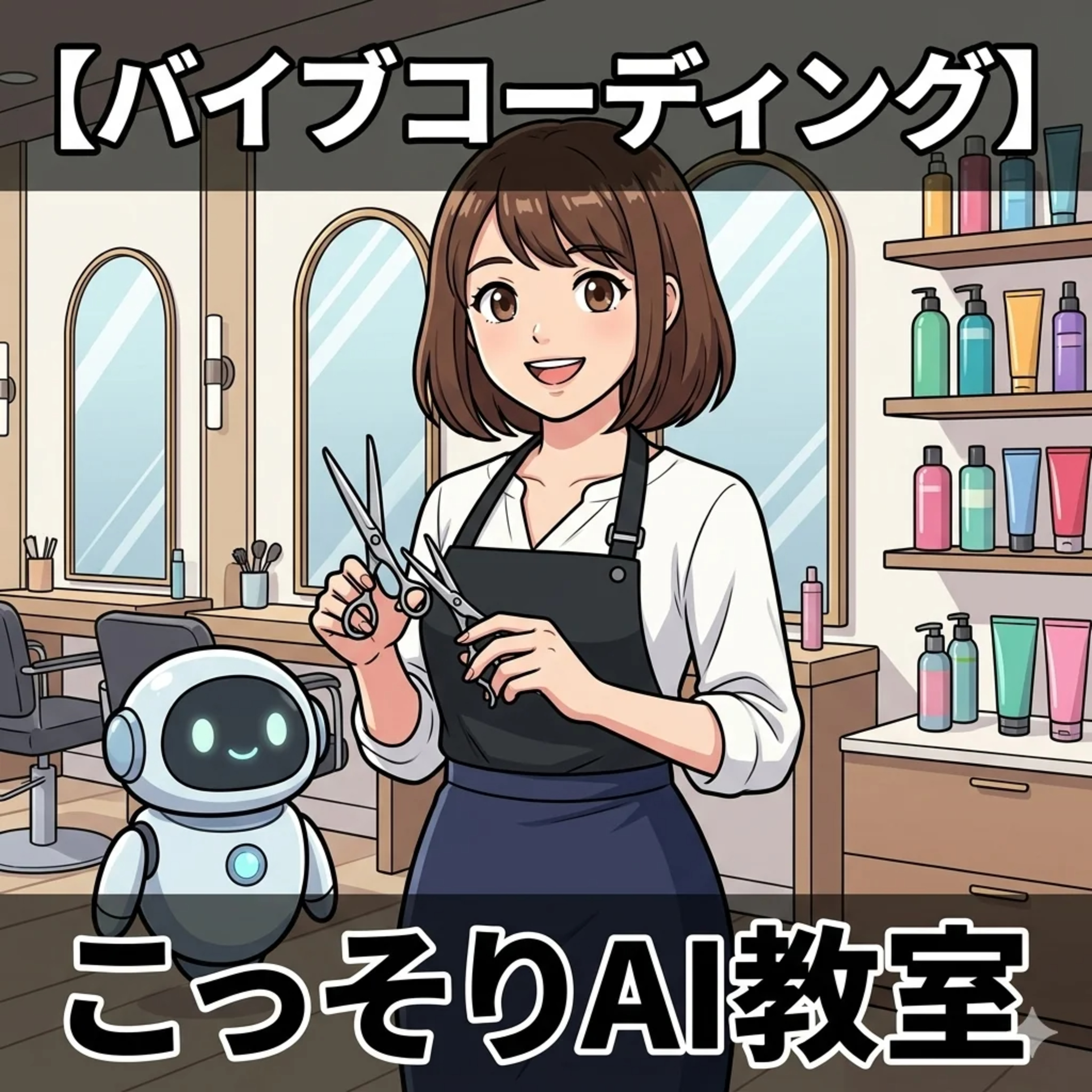 【バイブコーディング】美容室の「おまかせで」。AIと作る新しい開発のカタチ episode artwork