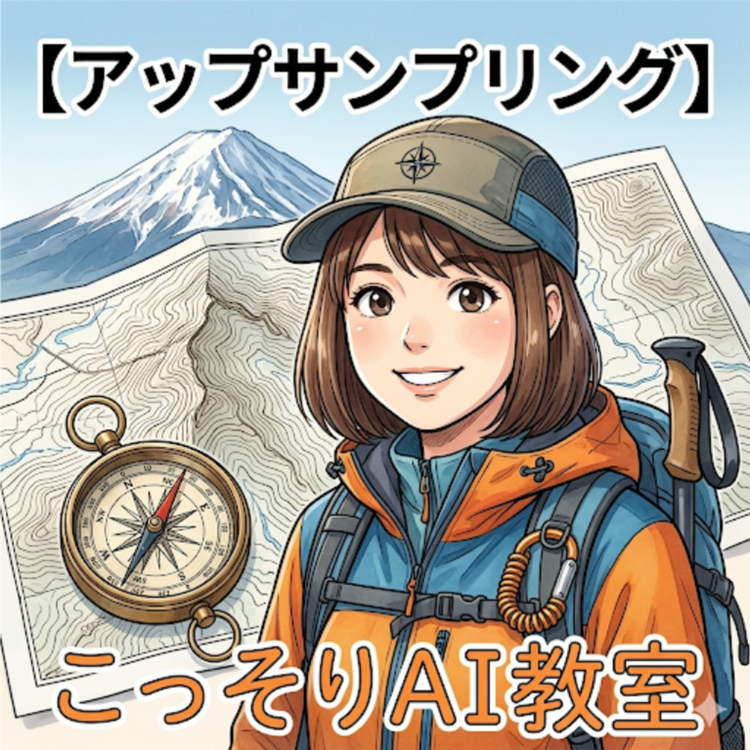 【アップサンプリング】少ないデータをAIが"補間"する、等高線と同じ発想とは episode artwork