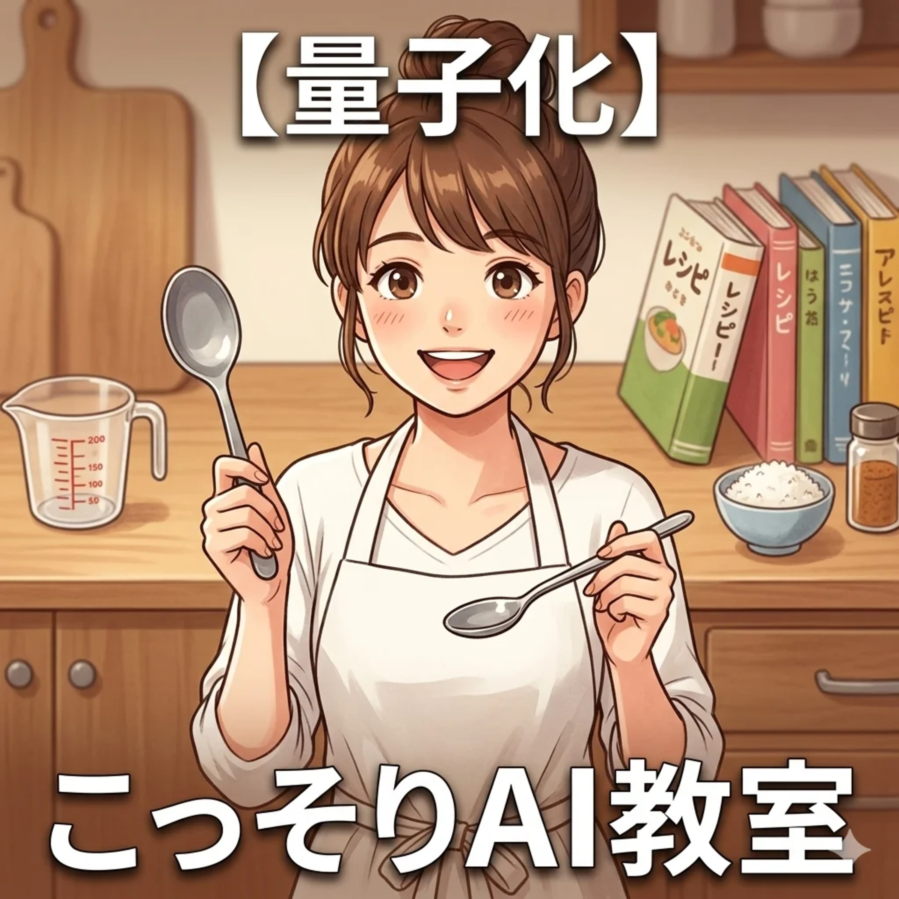 【量子化】AIを軽くする「大さじ・小さじ」の発想 episode artwork