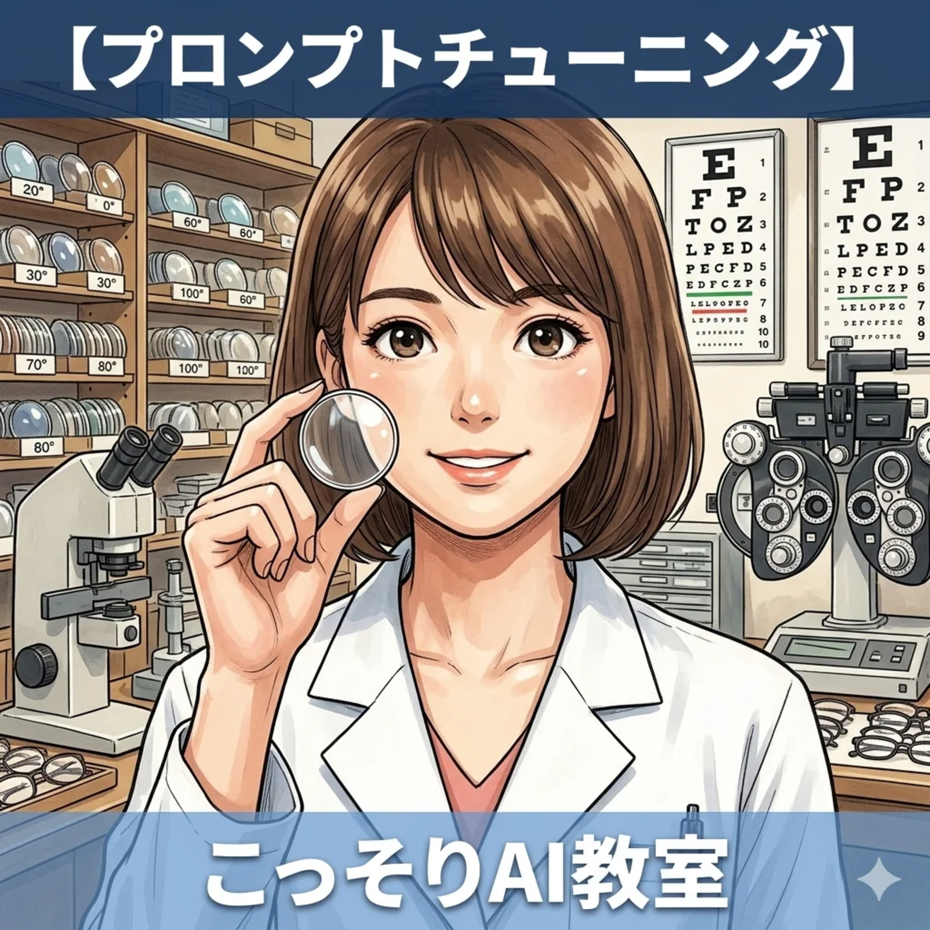 【プロンプトチューニング】手術なし、レンズだけ。AIを安く・速く自分仕様にする技術 episode artwork