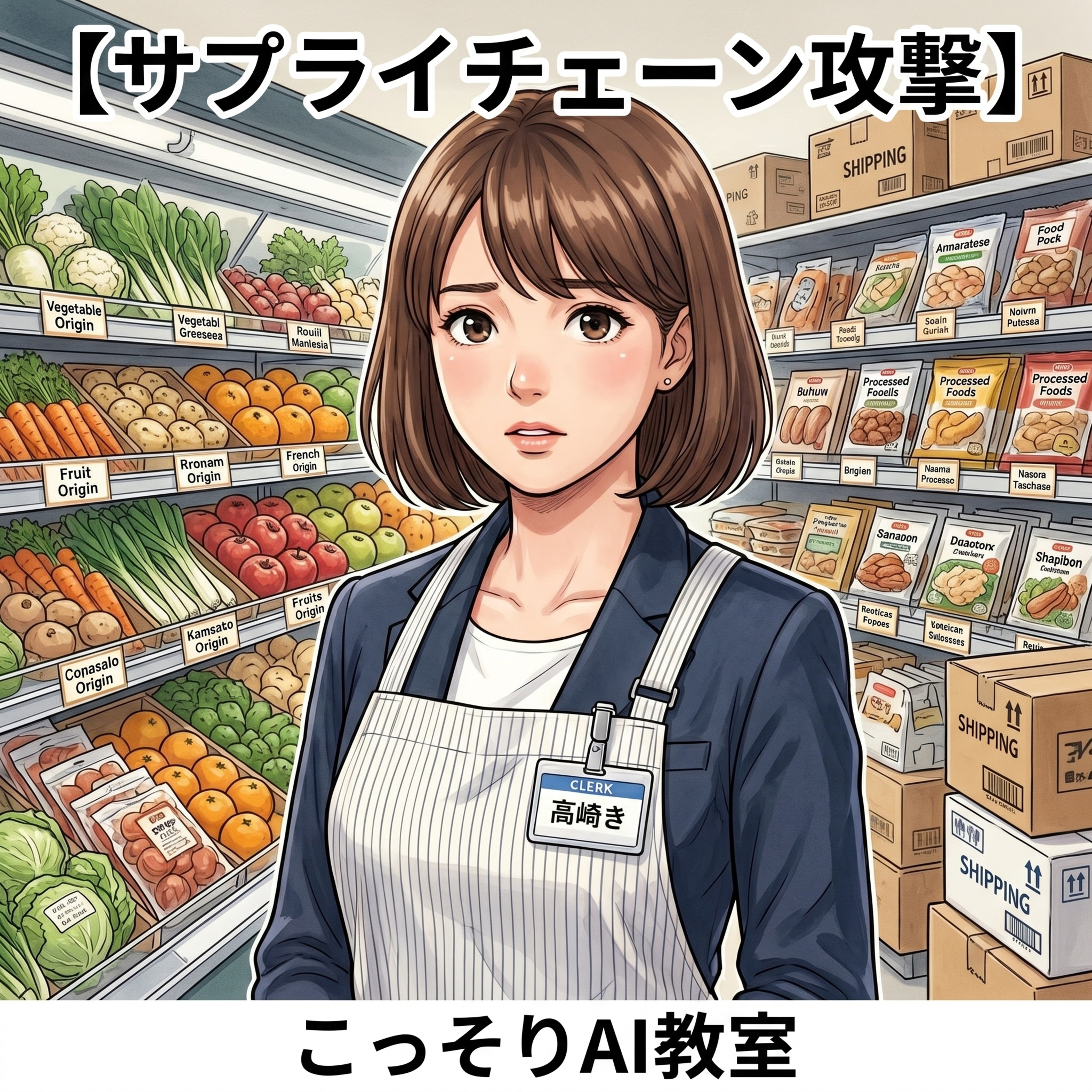 【サプライチェーン攻撃】正面からじゃない。信頼された「仕入れルート」を狙う怖さ episode artwork