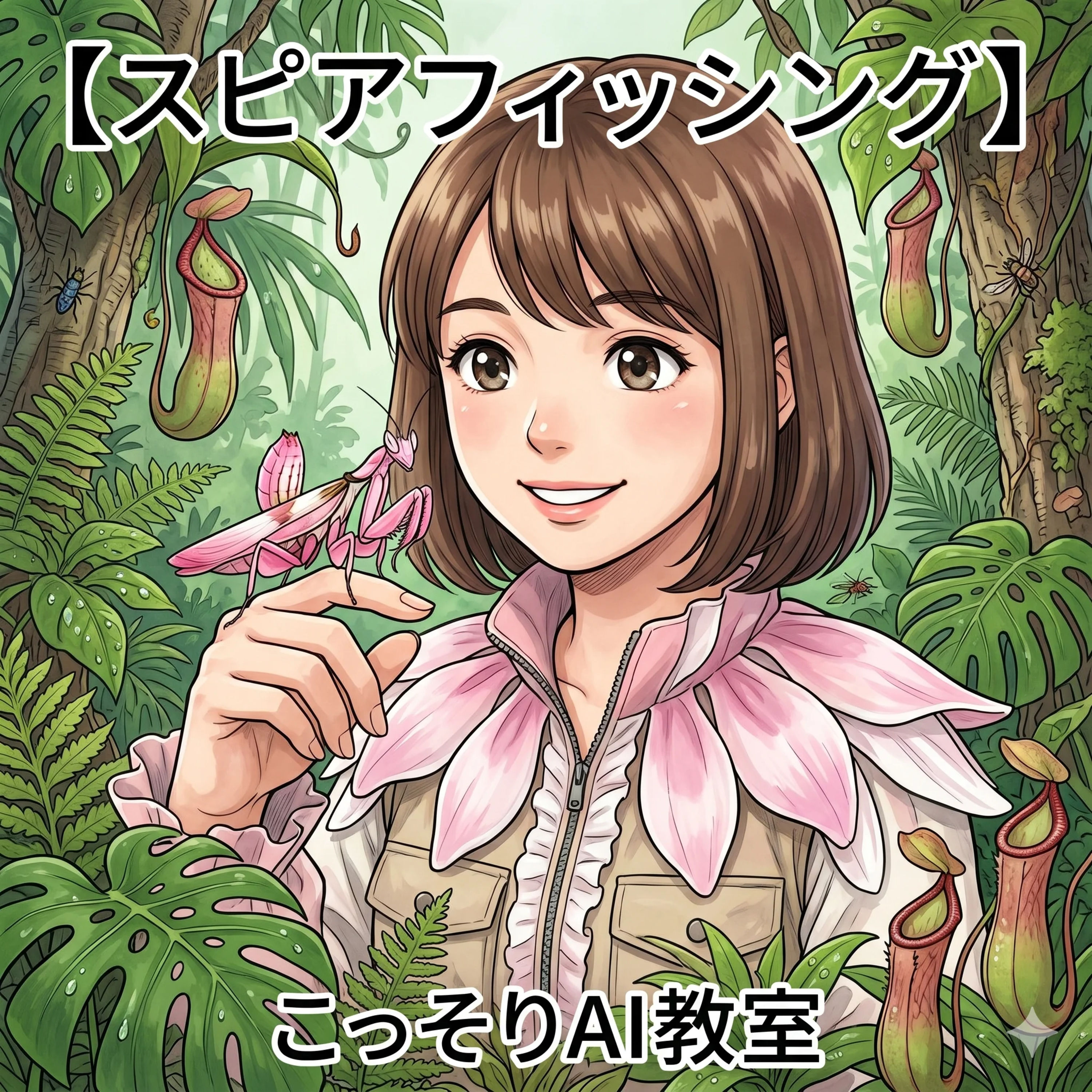 【スピアフィッシング】フィッシングと何が違うの？ハナカマキリが教えてくれた episode artwork
