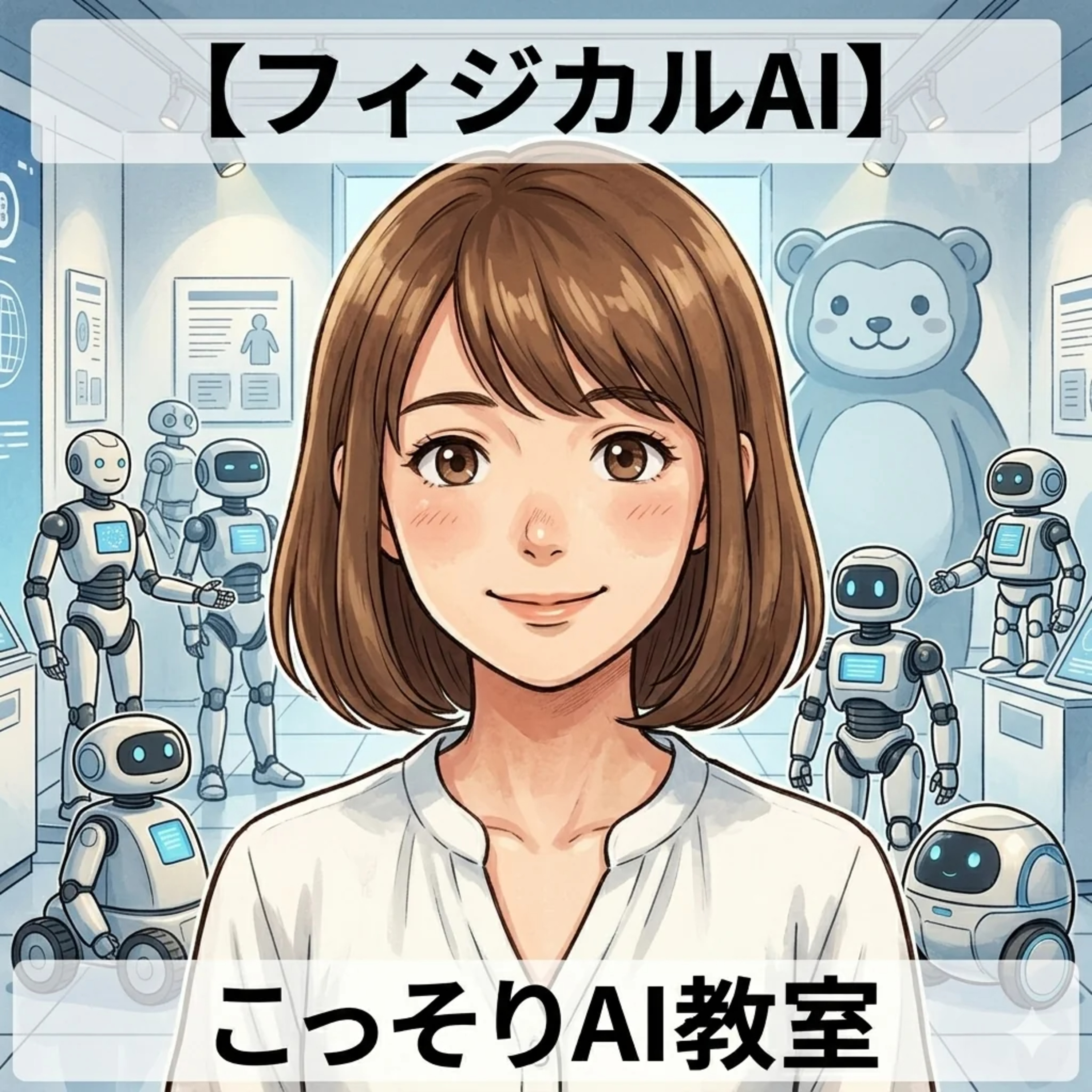【フィジカルAI】ロボットと何が違う？「着ぐるみの中の人」で一発理解 episode artwork