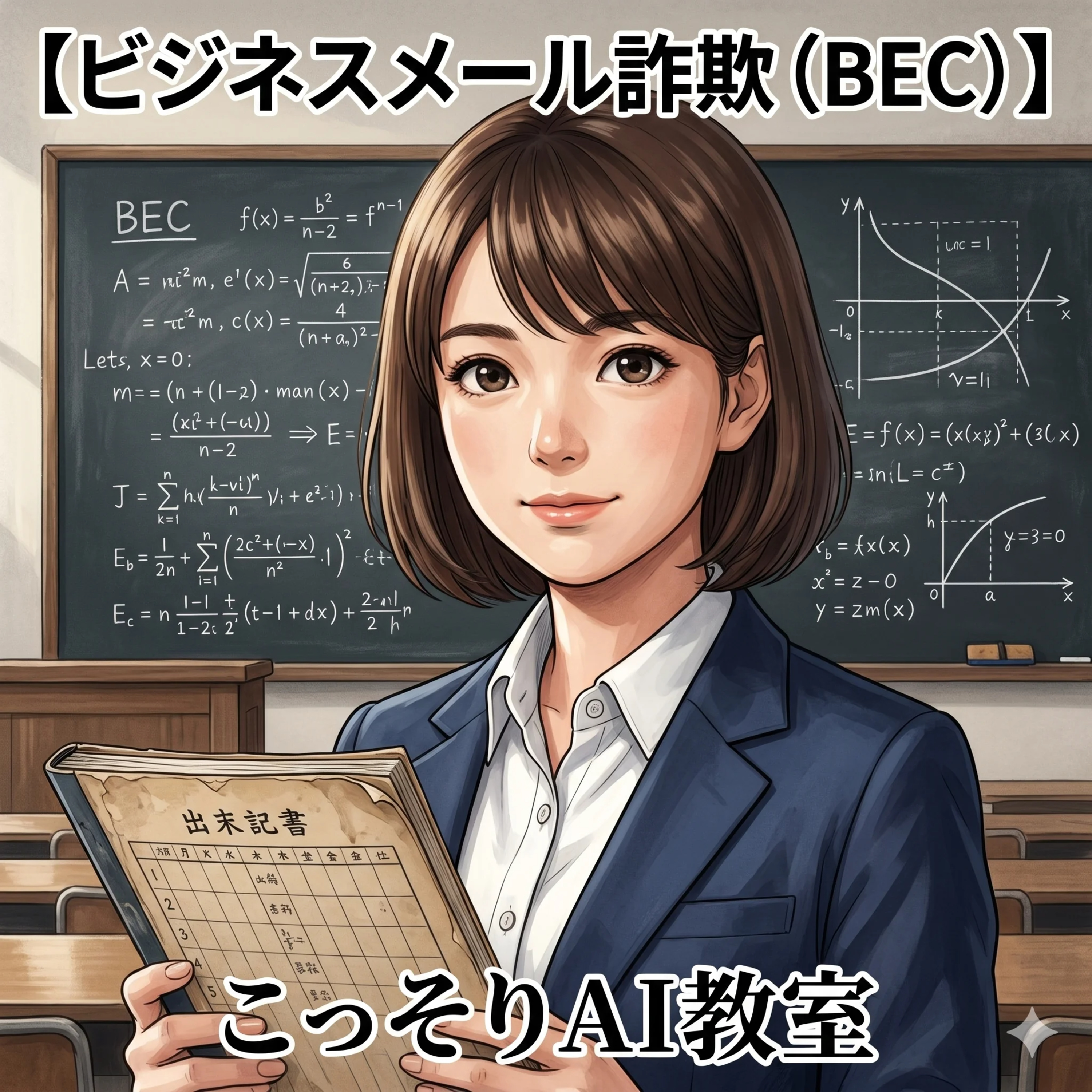 【BEC】代返を見破る先生になれ。それだけで詐欺は防げる episode artwork