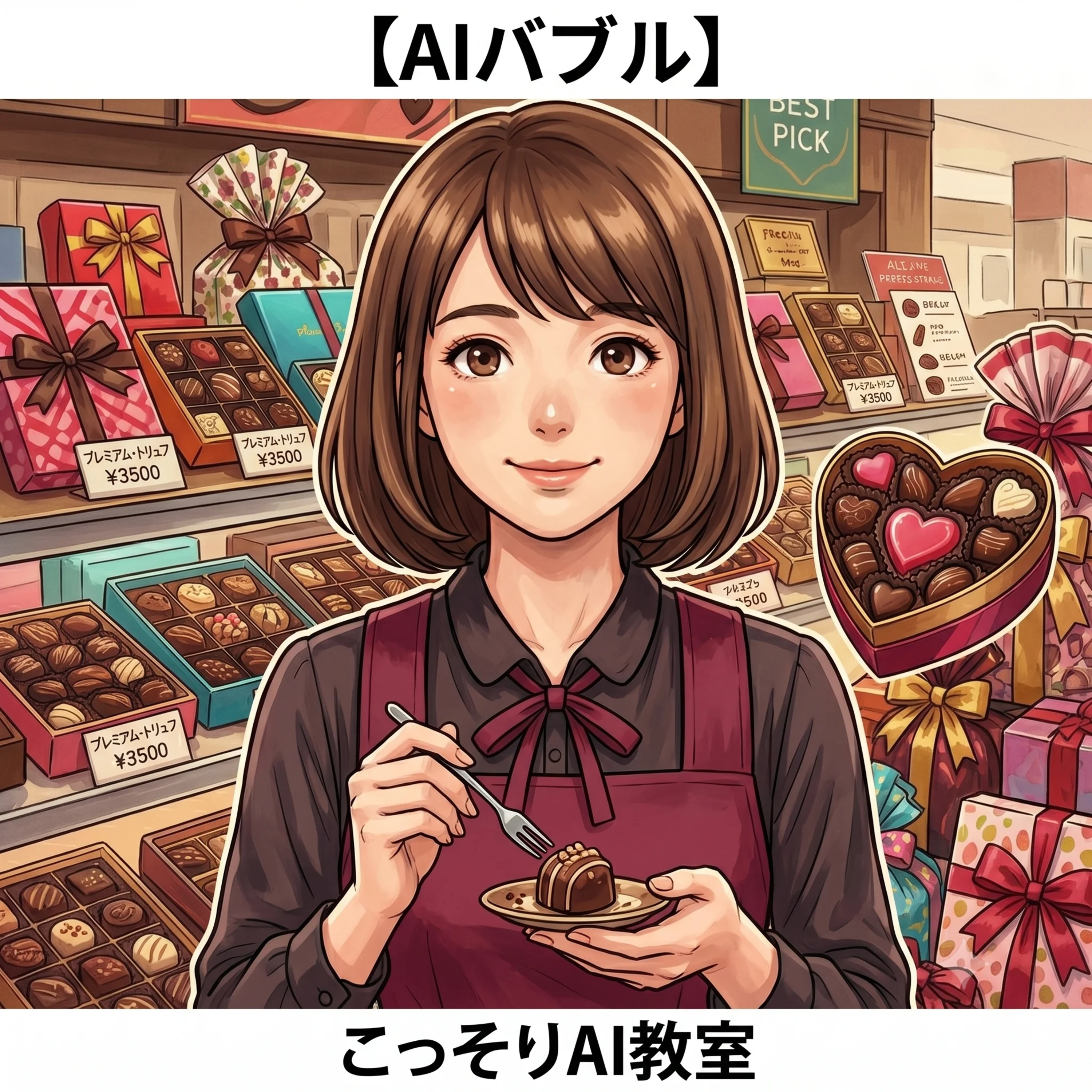 【AIバブル】バレンタインのチョコ売り場が教えてくれる、熱狂の正体 episode artwork