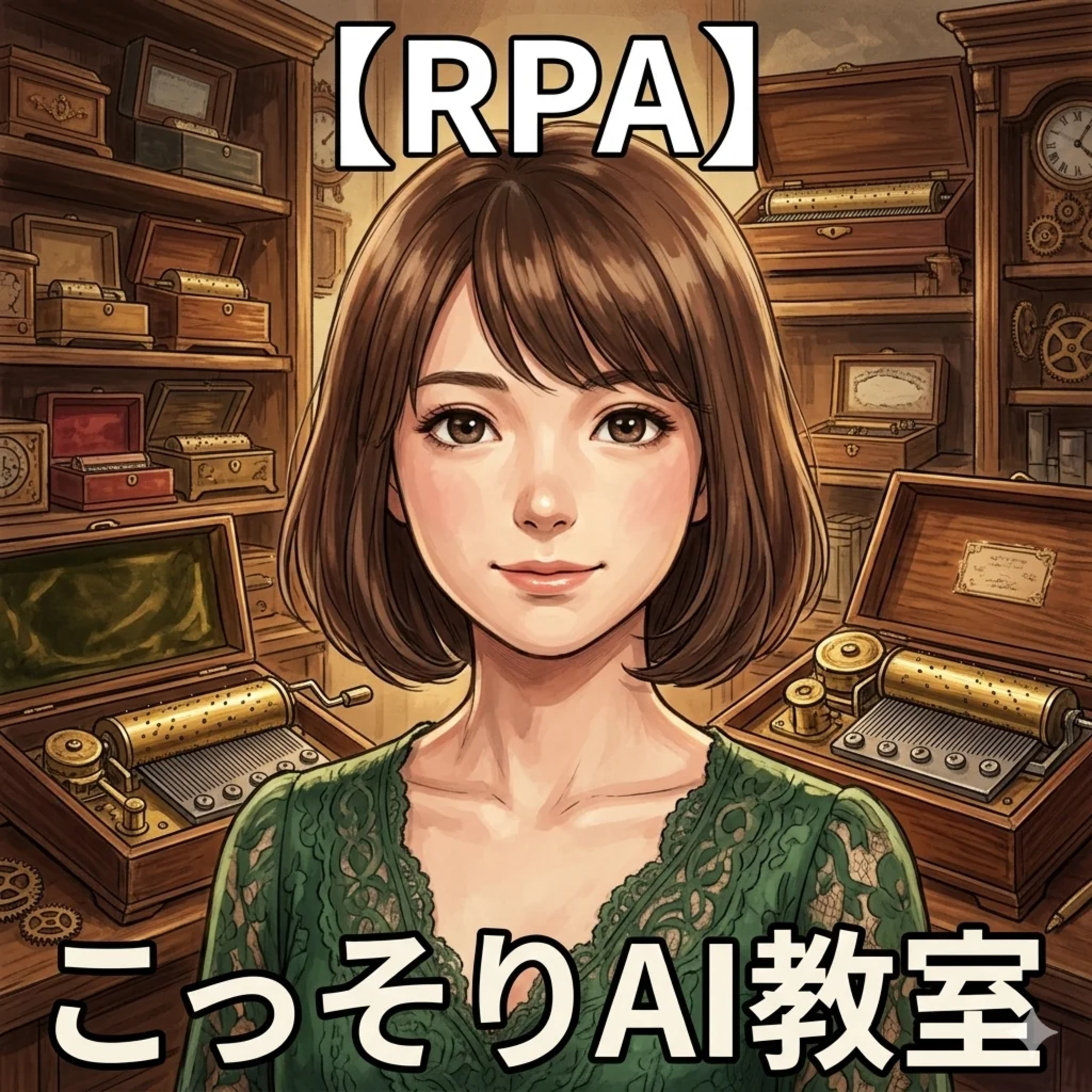 RPA ── 会社の自動化ロボットが止まった日、オルゴールの仕組みを思い出した episode artwork