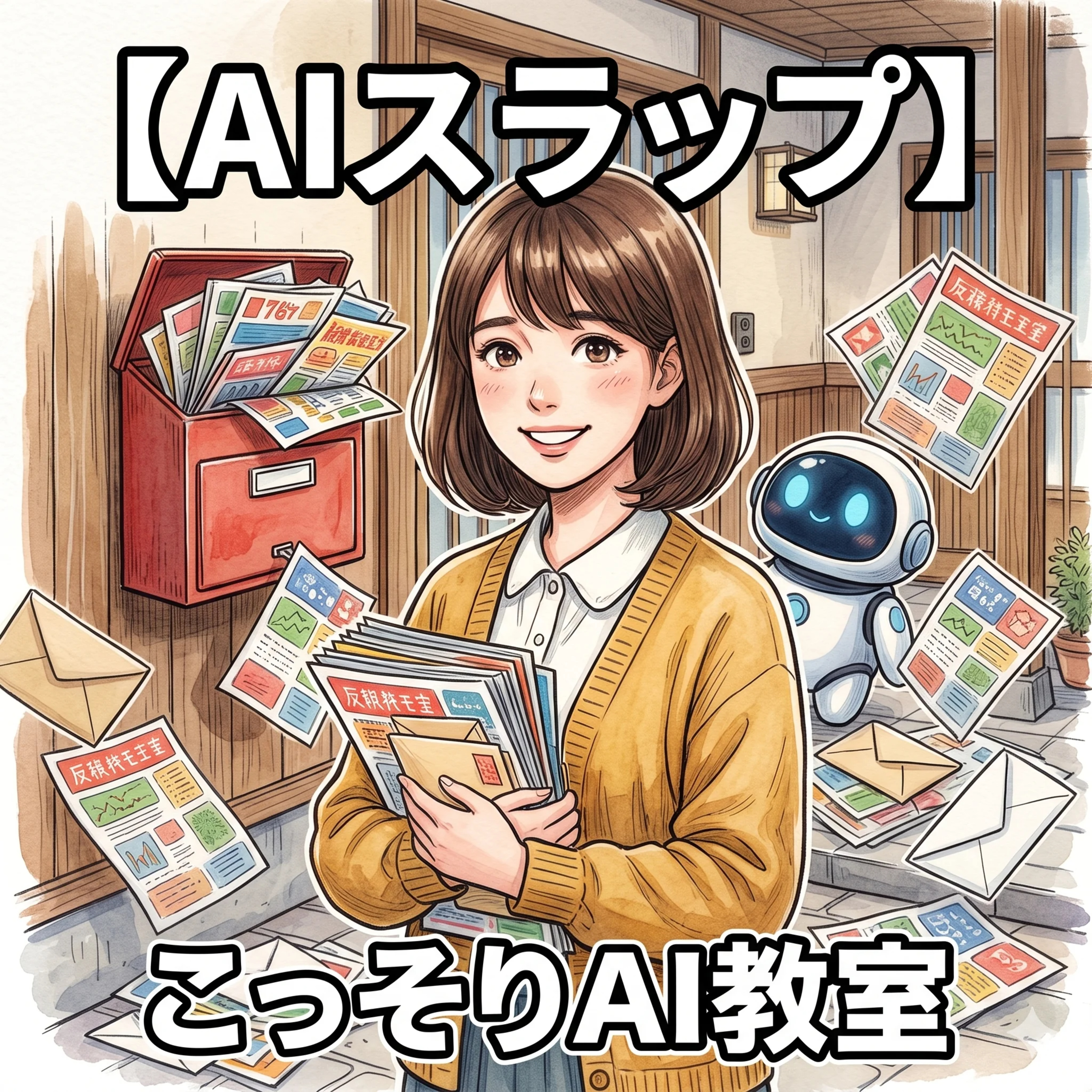 【AIスラップ】チラシだらけのポスト、実はネットでも… episode artwork