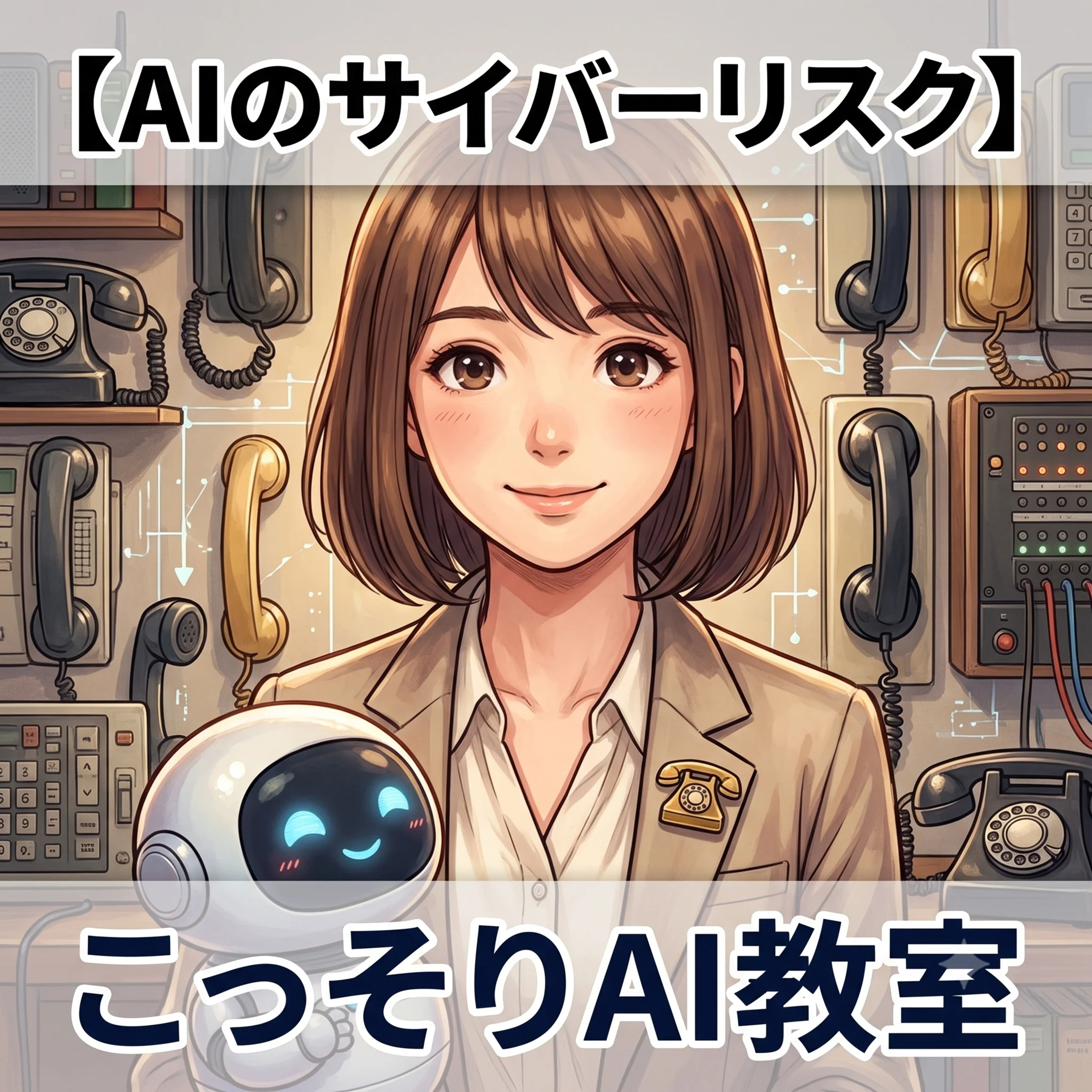 【AIのサイバーリスク】あの迷惑電話が教えてくれた、新しい危険 episode artwork