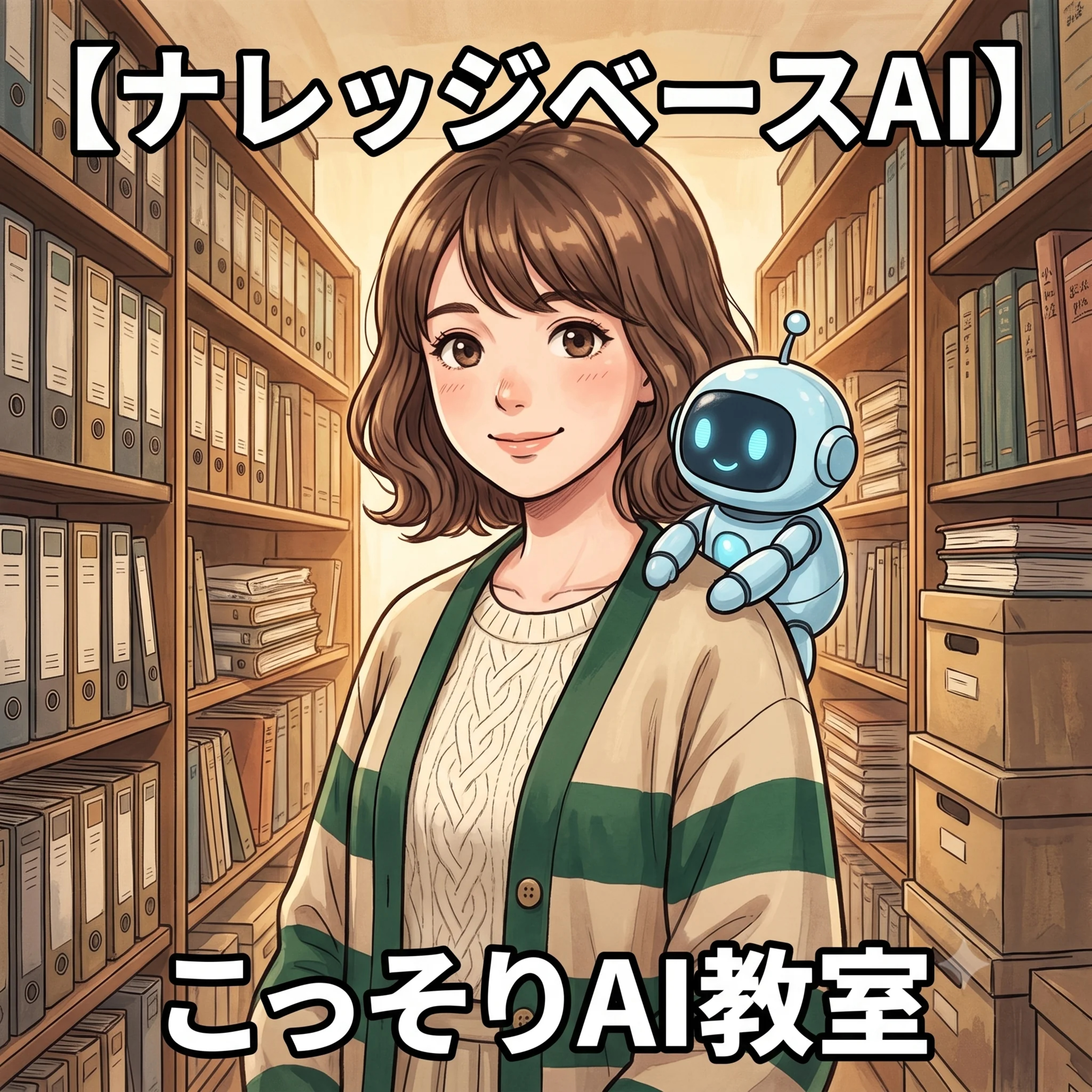 【ナレッジベースAI】"聞けばわかる人"が、AIになった日 episode artwork