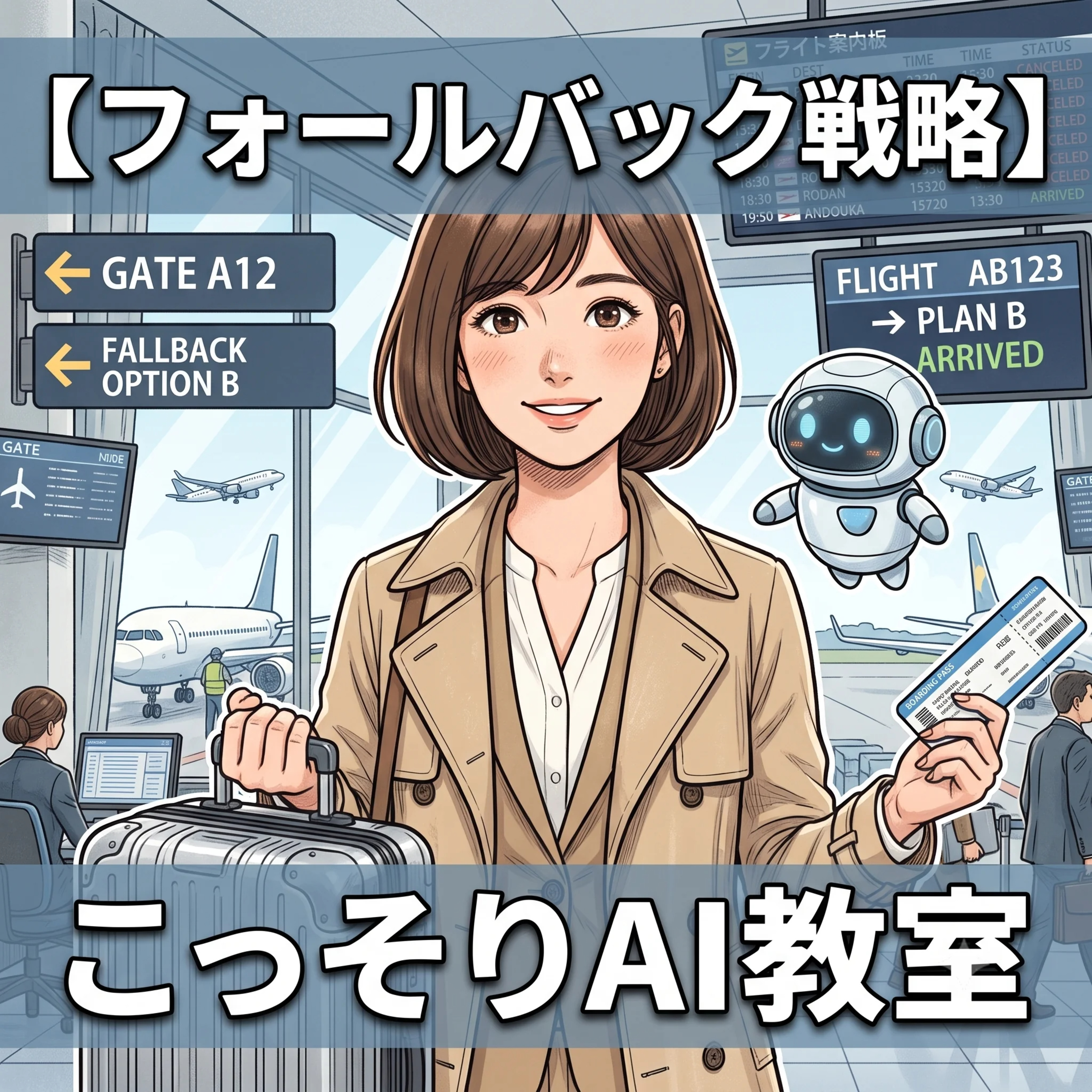 【フォールバック戦略】AIも"代わりの空港"を決めてから飛んでいた episode artwork