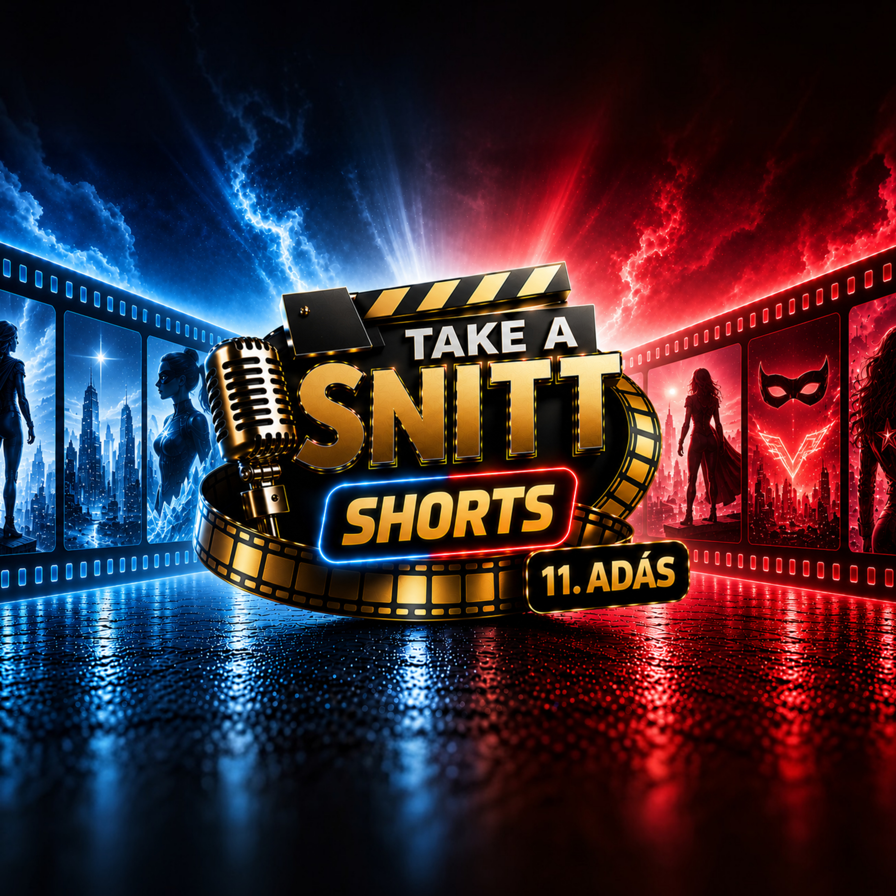 TAKE A SNITT SHORTS 11. - Supergirl